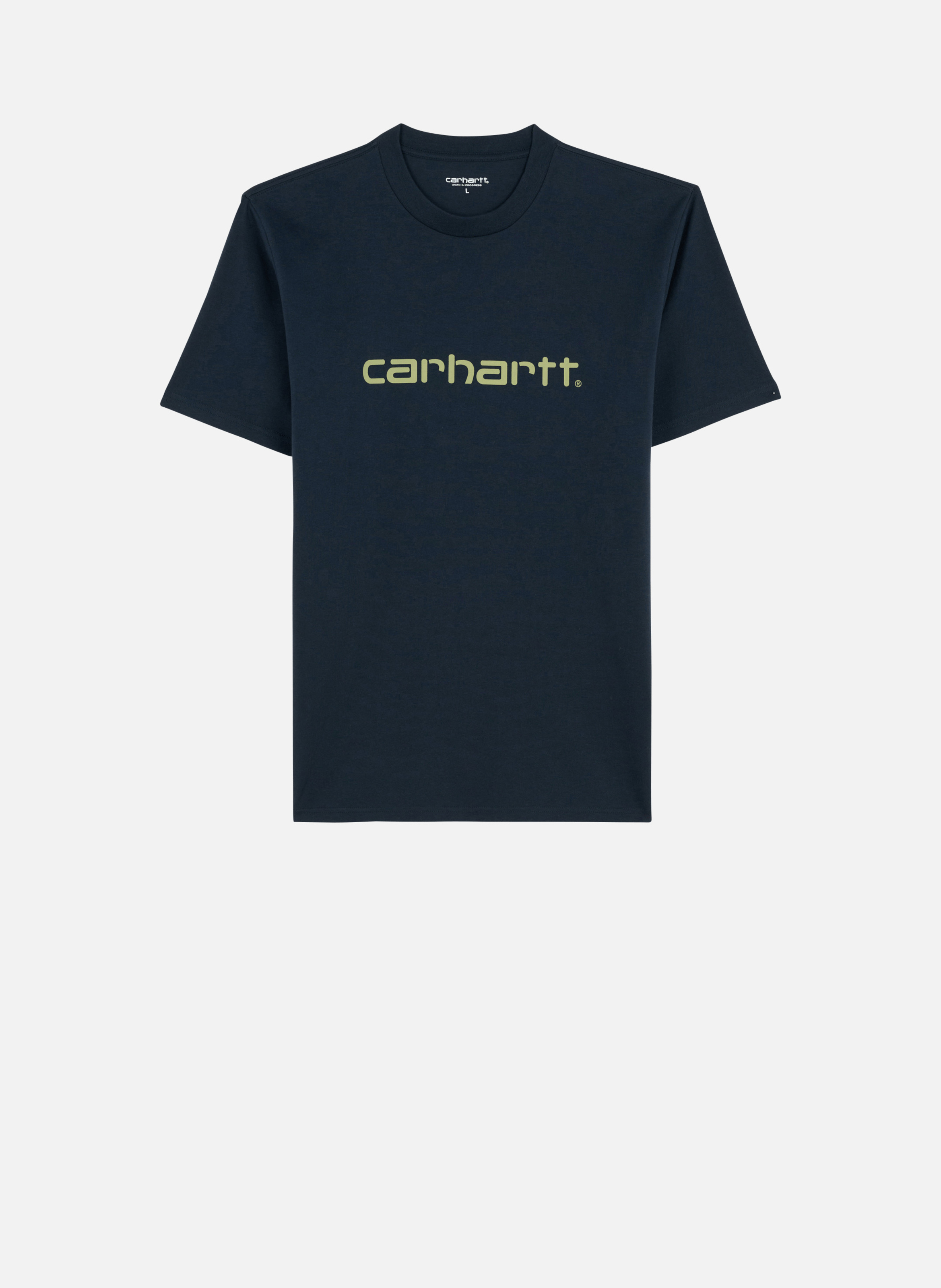 T-shirt s/s script t-shirt CARHARTT WIP Bleu