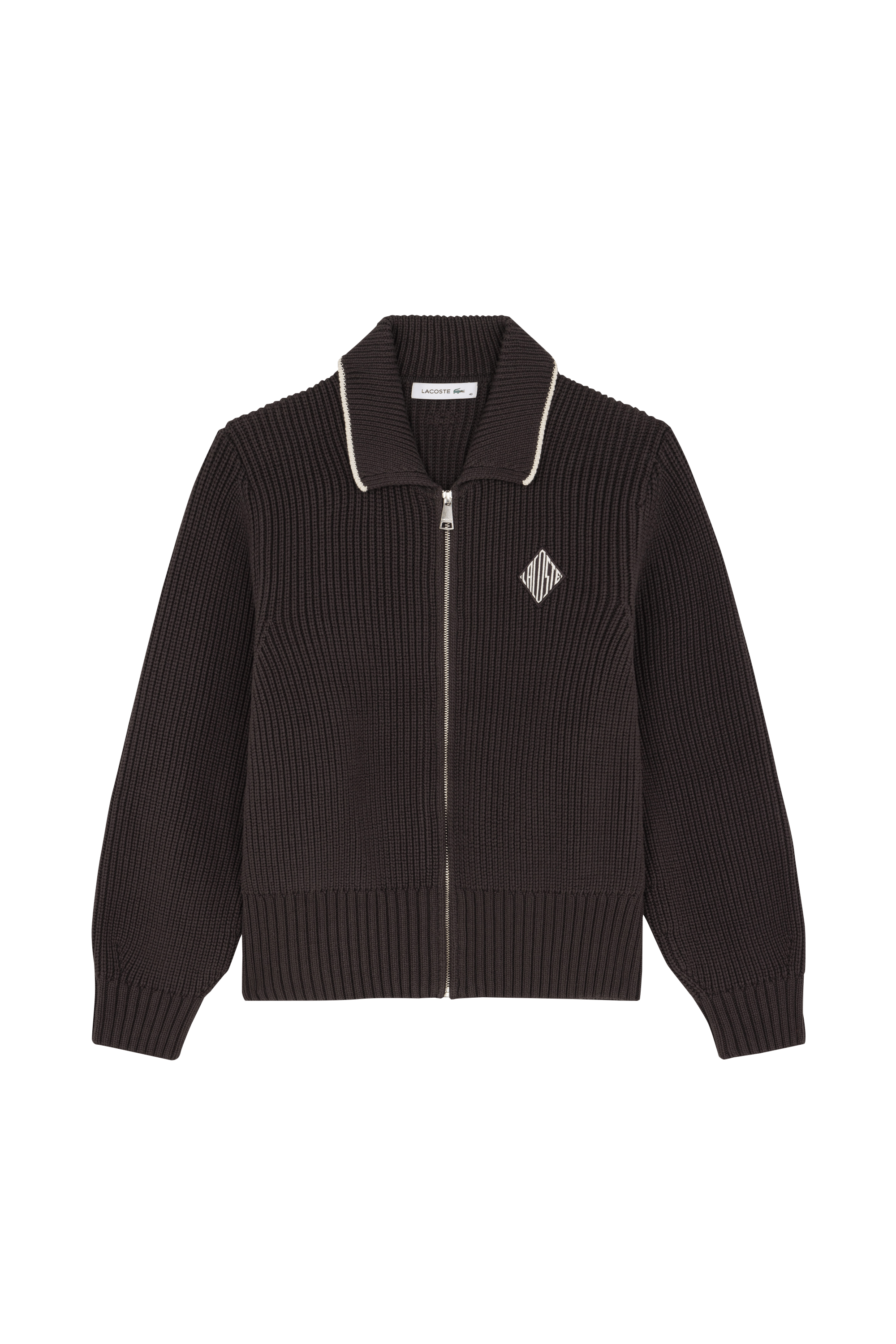 Pull tricot LACOSTE Marron