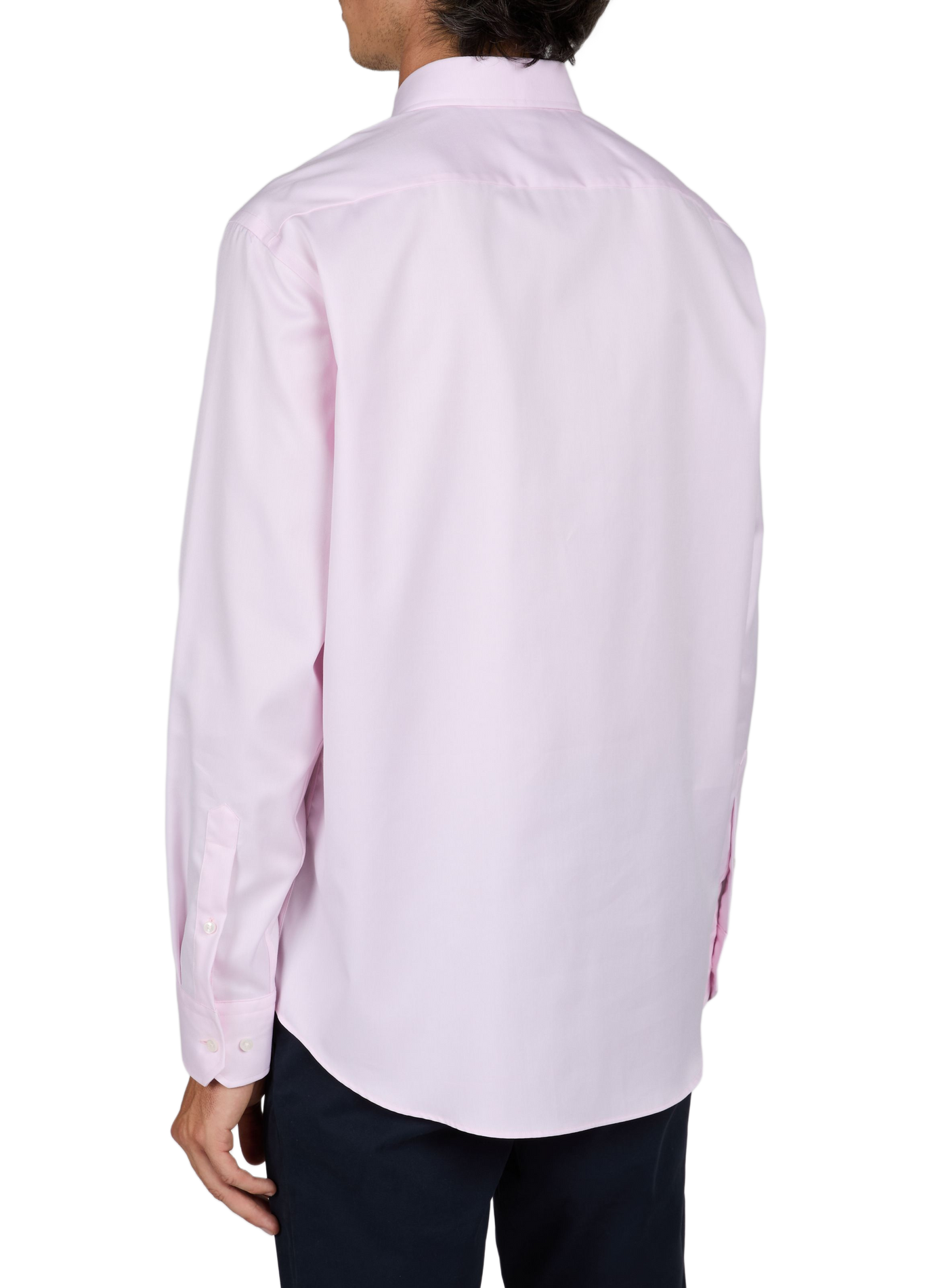 Katoenen overhemd BOSS Roze