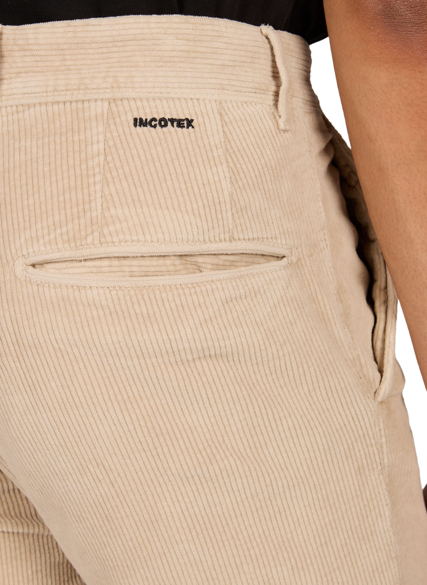 Wide-leg Corduroy Jeans SLOWEAR Beige