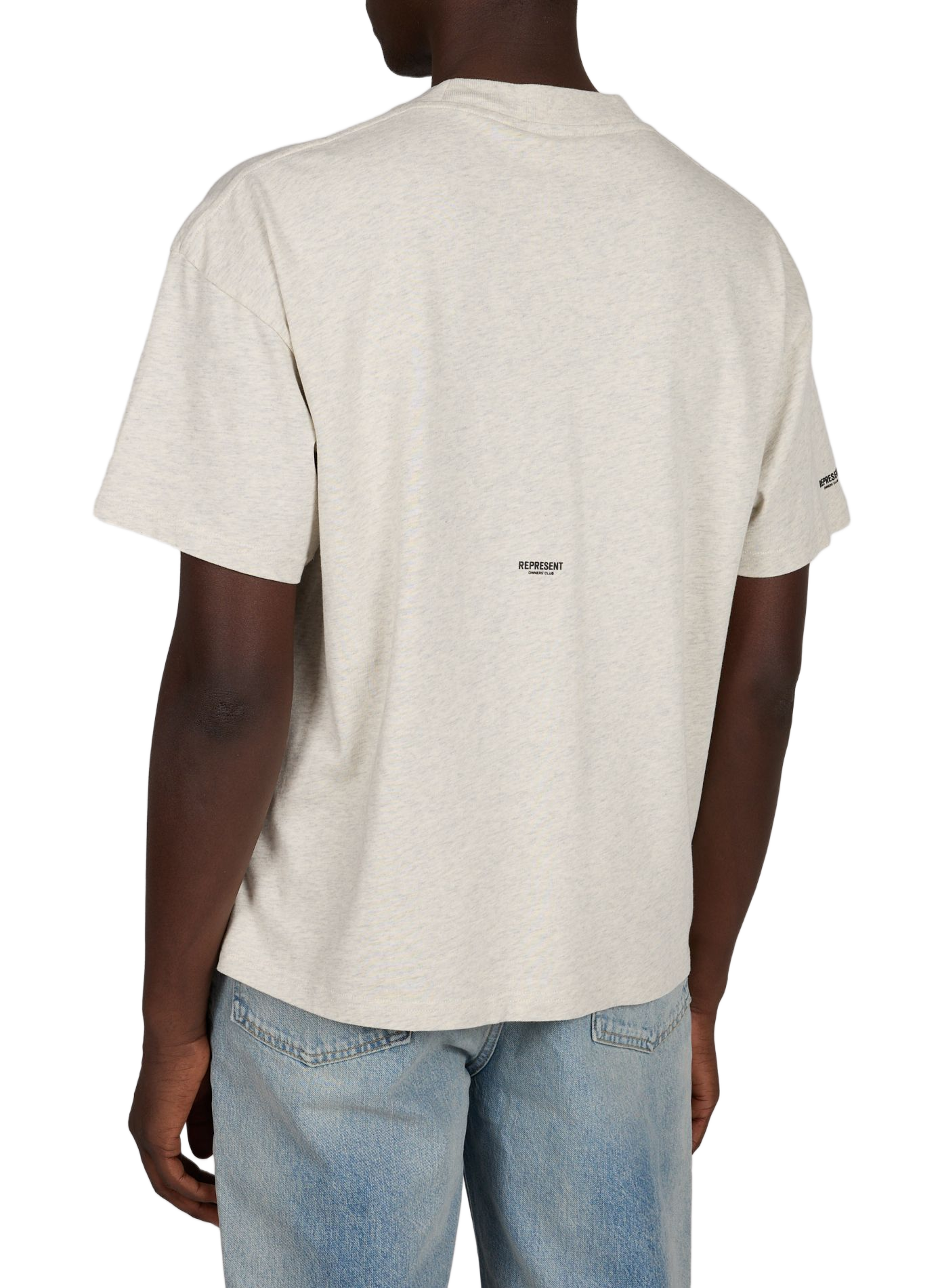 Round neck T-shirt REPRESENT Beige