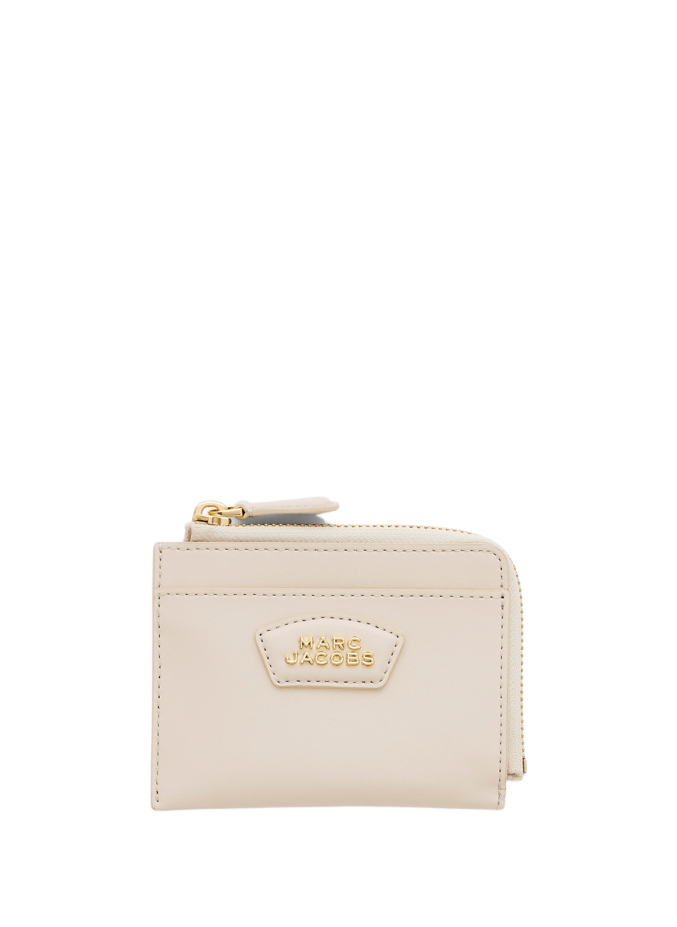 Top-Zip-Geldbörse aus Leder The Everyday Top Zip Wallet Cloud white