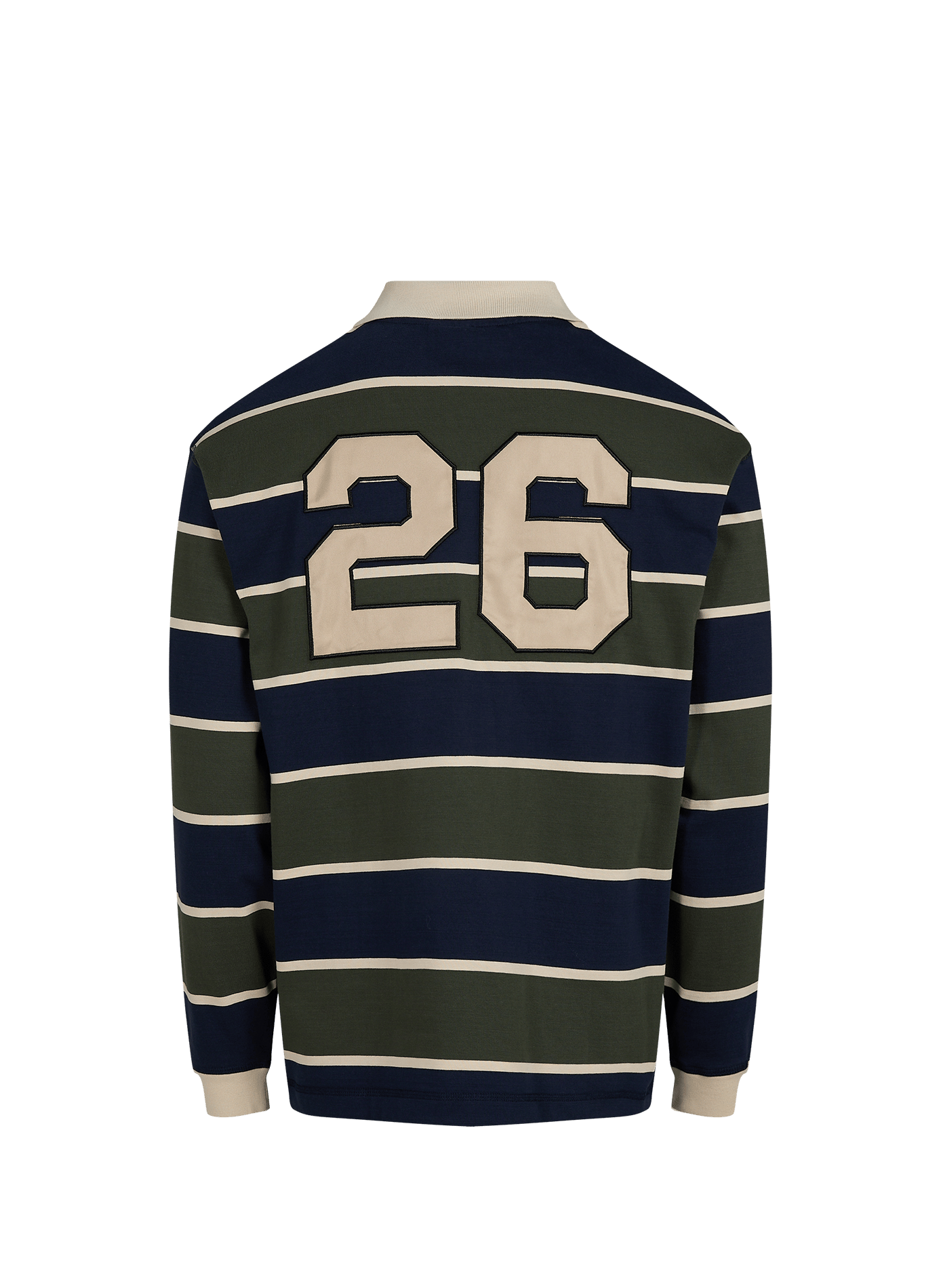 Straight cotton polo shirt GERTRUDE Green