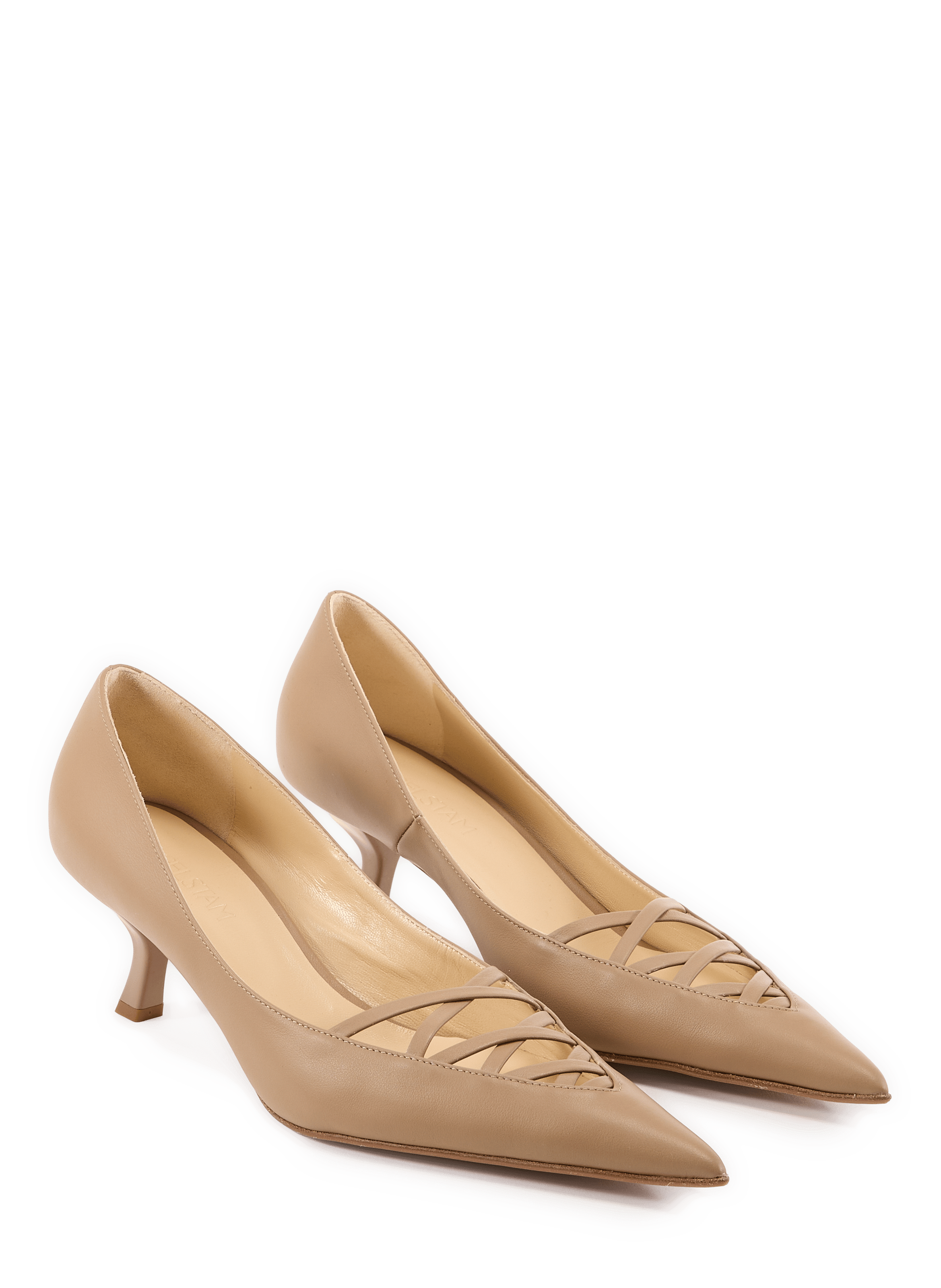 Ruby Pump 55 leather pumps HAGELSTAM Brown