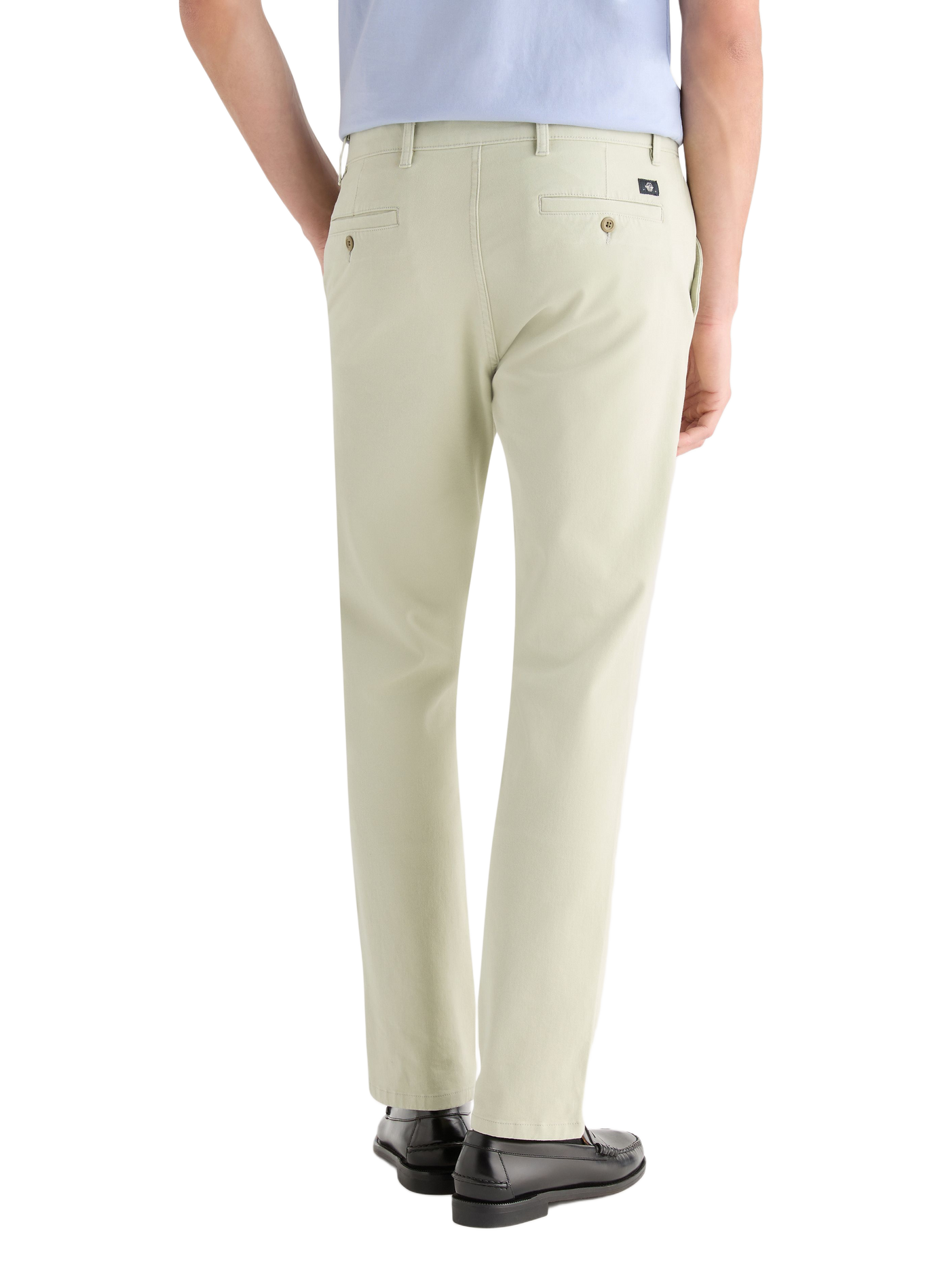 Pantalon chino slim en coton mélangé DOCKERS Beige