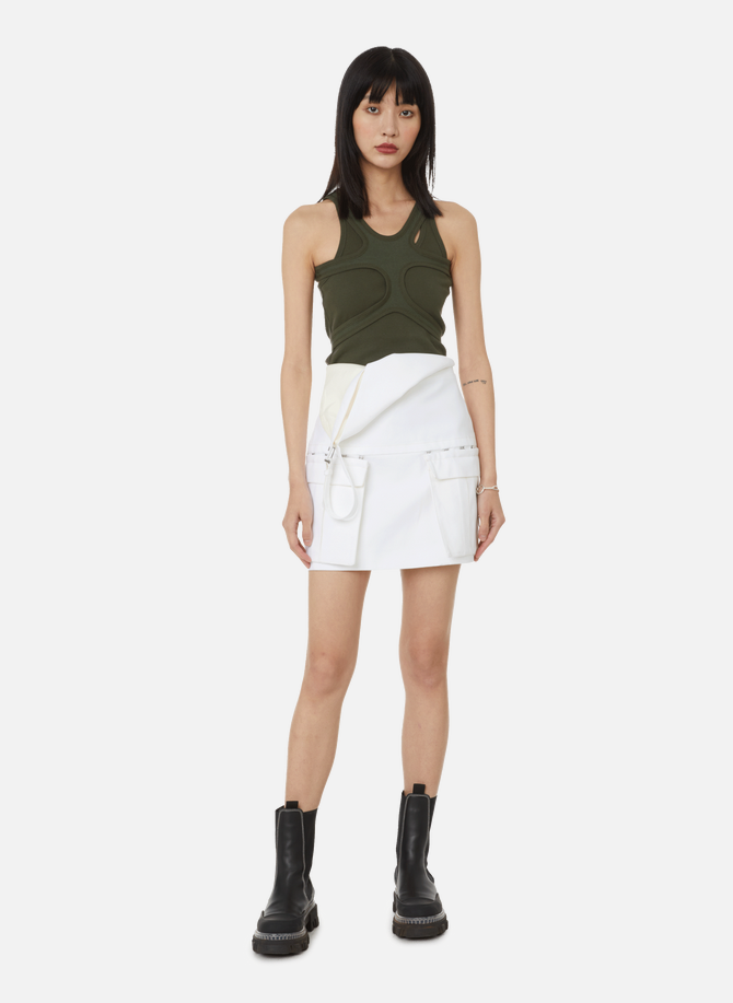 Tank tops with layered panels DION LEE