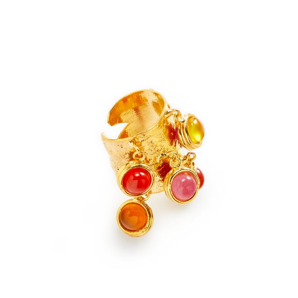 Bague Candies Pierres Cornal