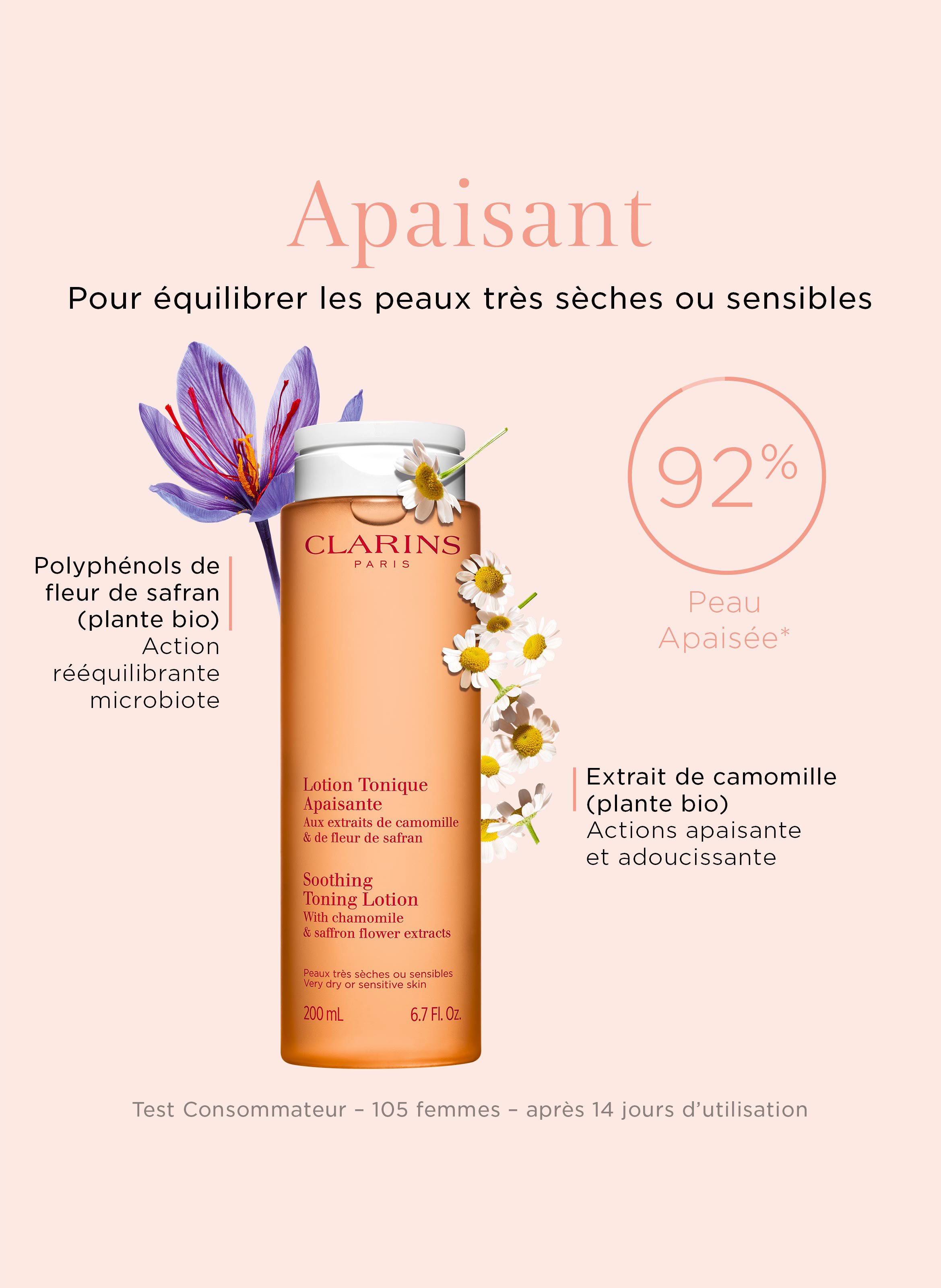 Lotion Tonique Apaisante - Peaux très sèches ou sensibles CLARINS No color