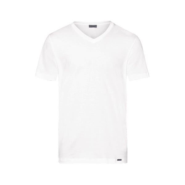 T-shirt col V en coton