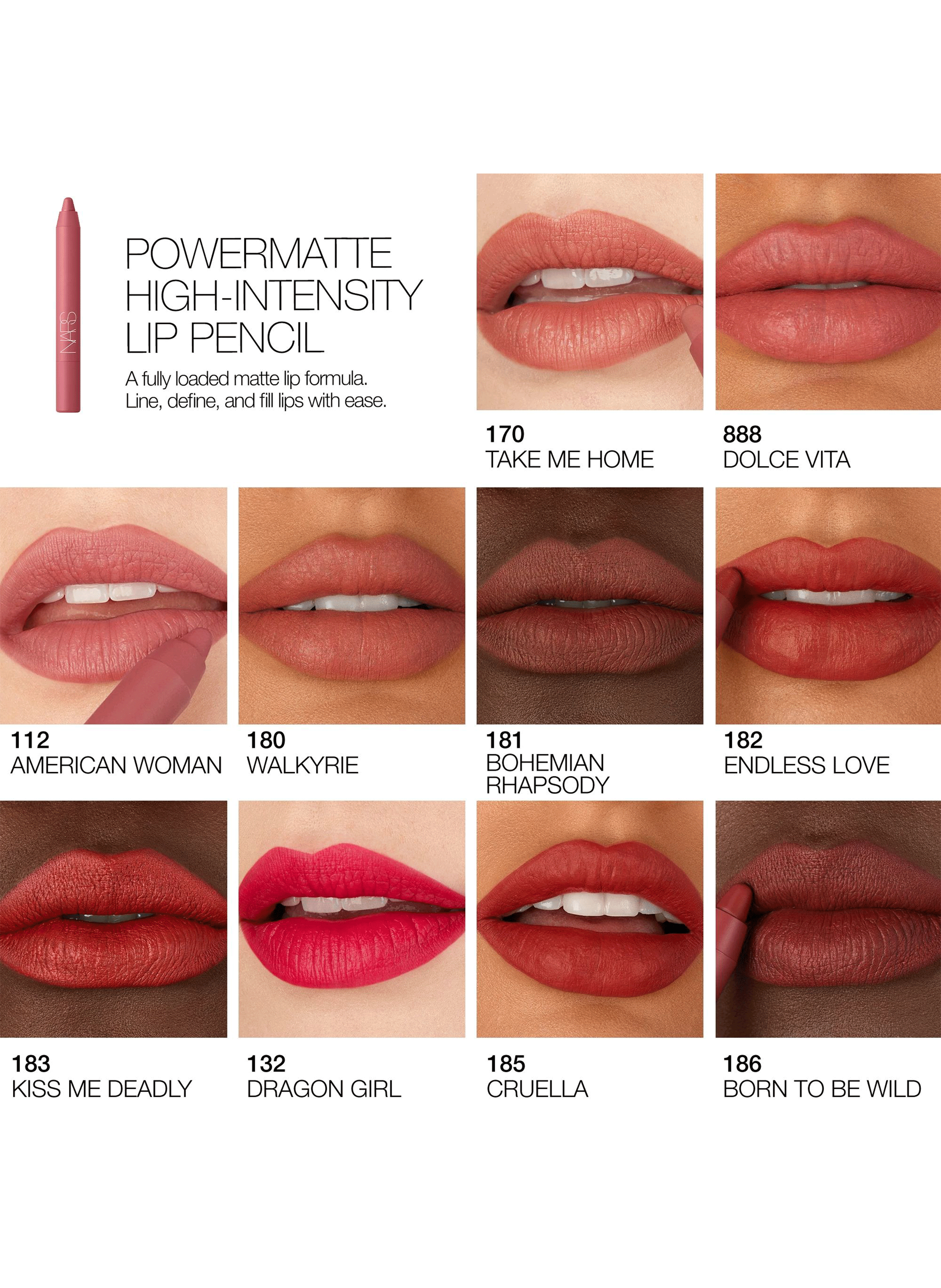 Powermatte Lip Pencil Endless love - 182