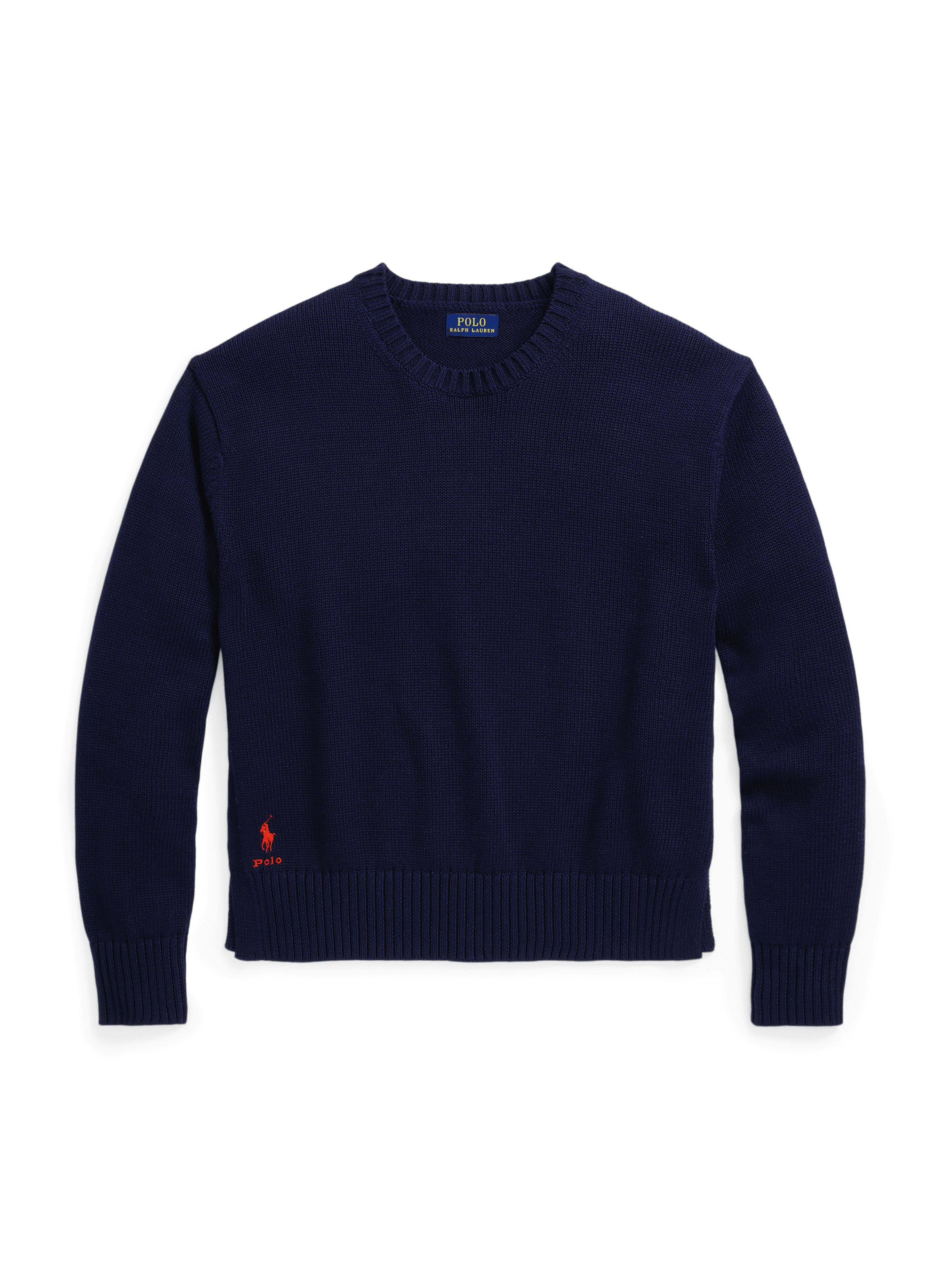 Pull en maille de coton  POLO RALPH LAUREN Bleu