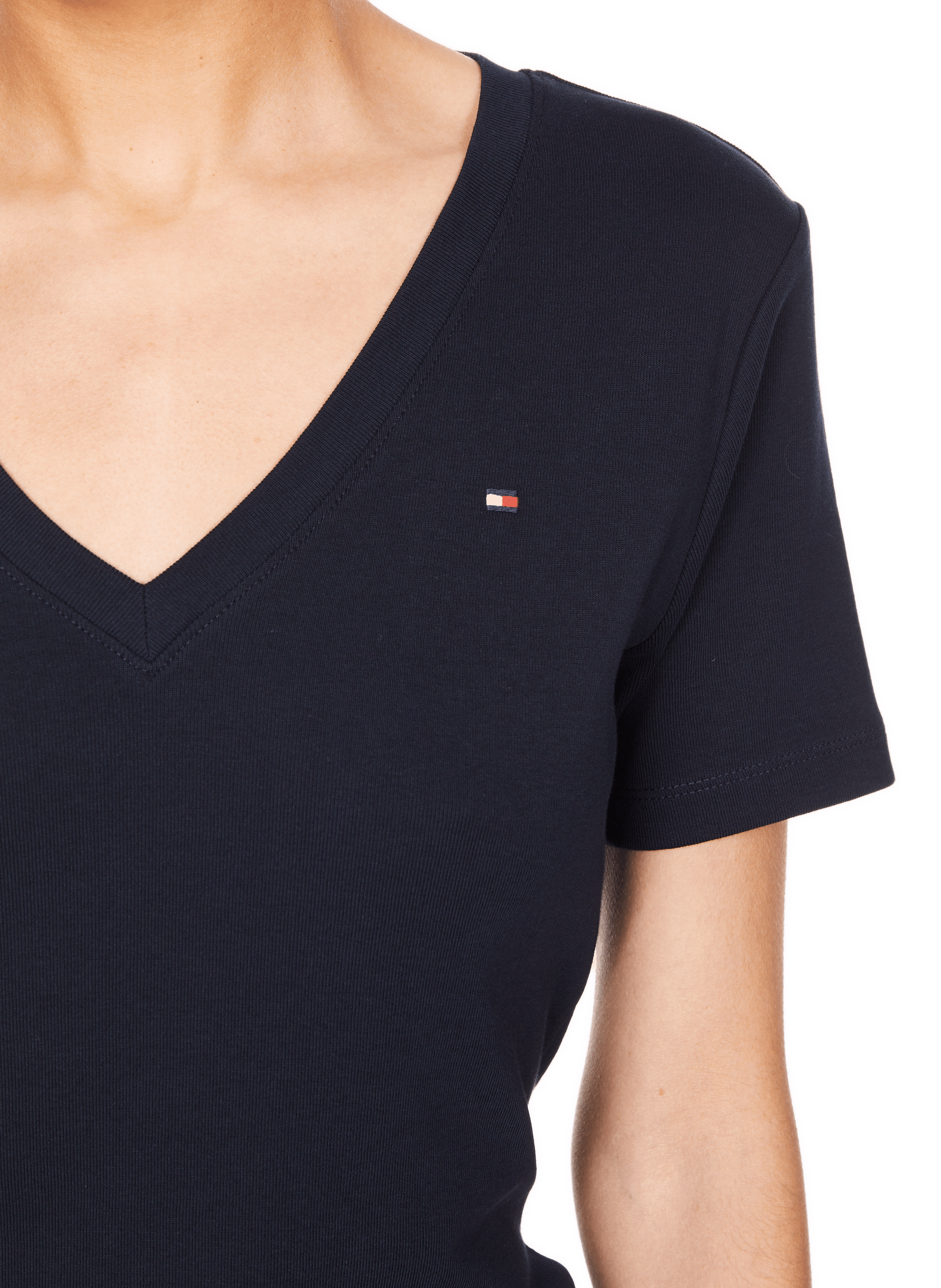 T-shirt en coton TOMMY HILFIGER Bleu