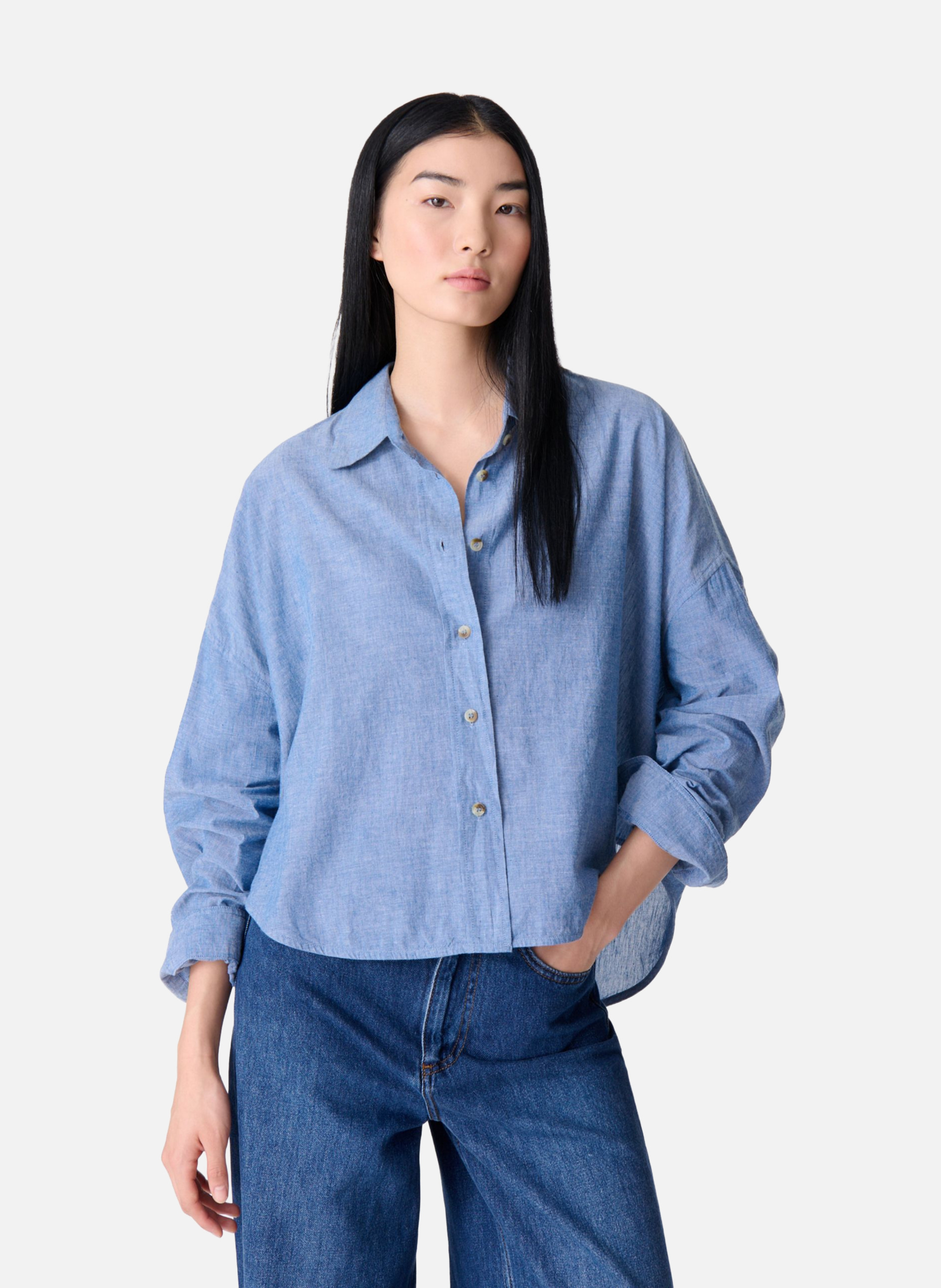 Chemise brad VANESSA BRUNO Bleu