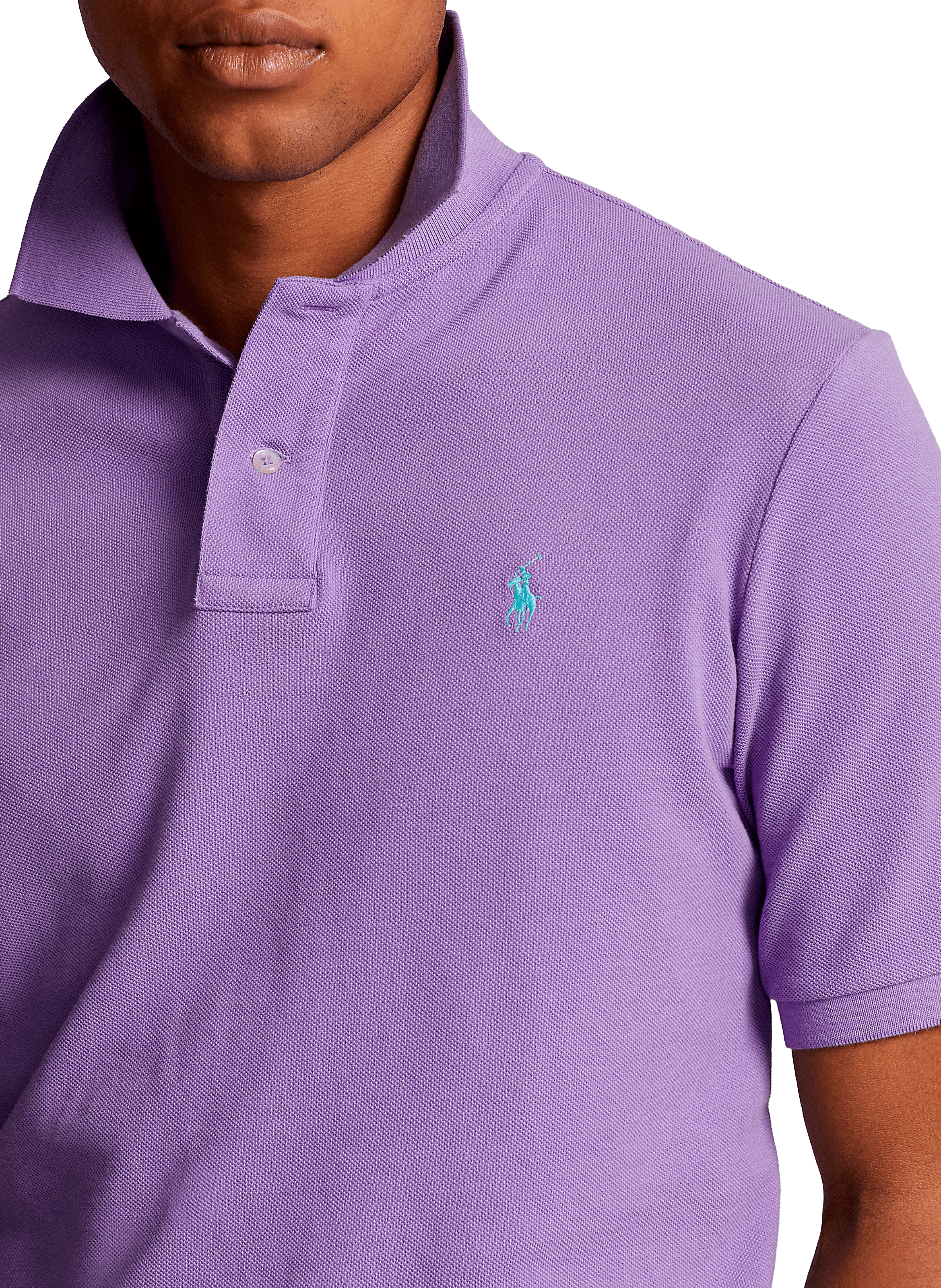 Polo en coton POLO RALPH LAUREN Violet