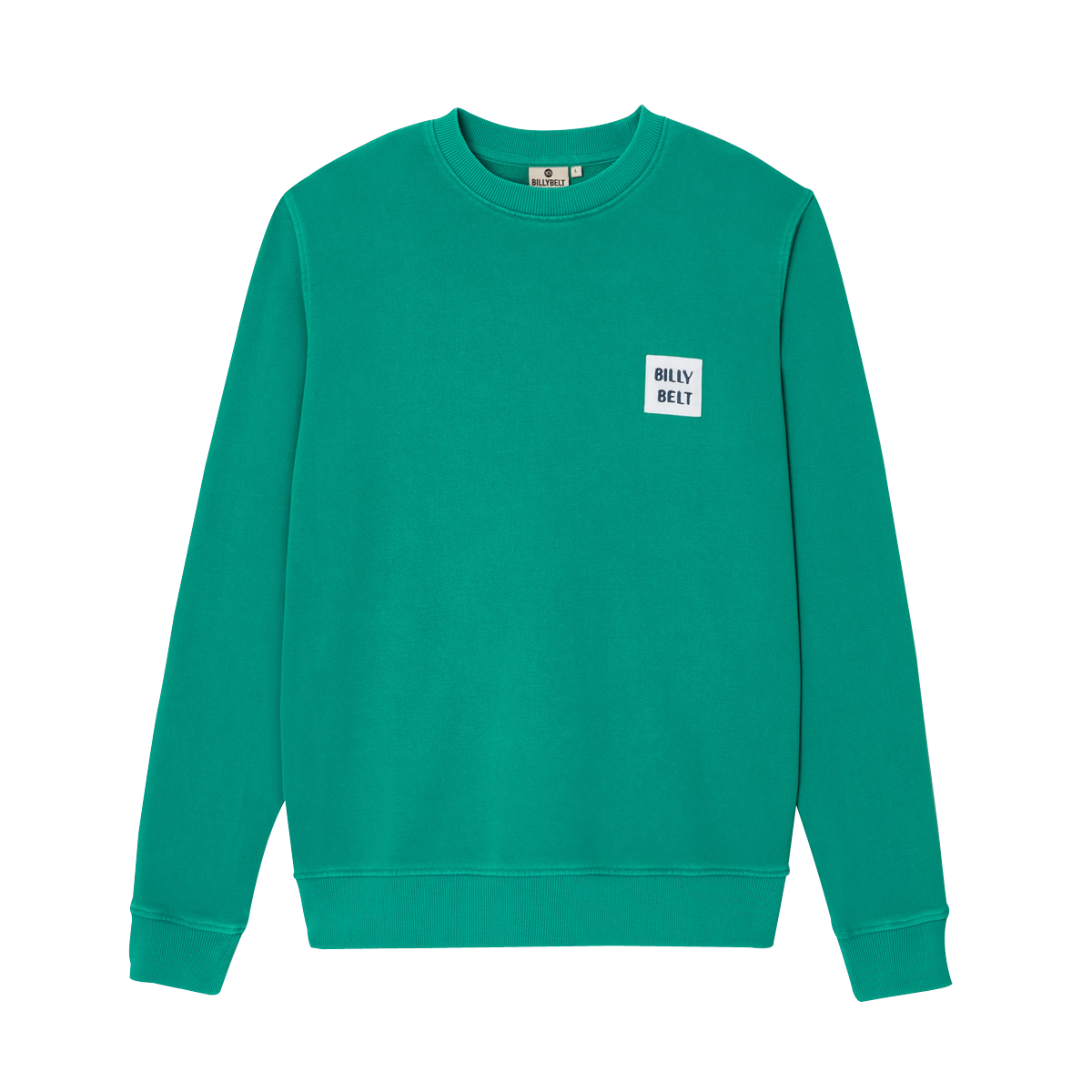 Sweatshirt vintage en coton biologique BILLYBELT Vert