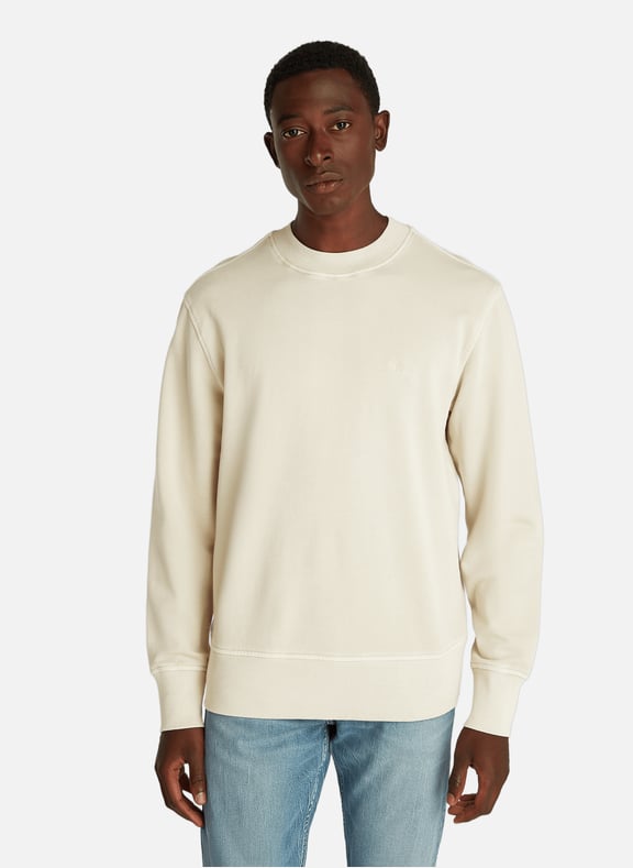 Cotton sweatshirt Beige by CALVIN KLEIN CALVIN KLEIN Cotton sweatshirt Beige