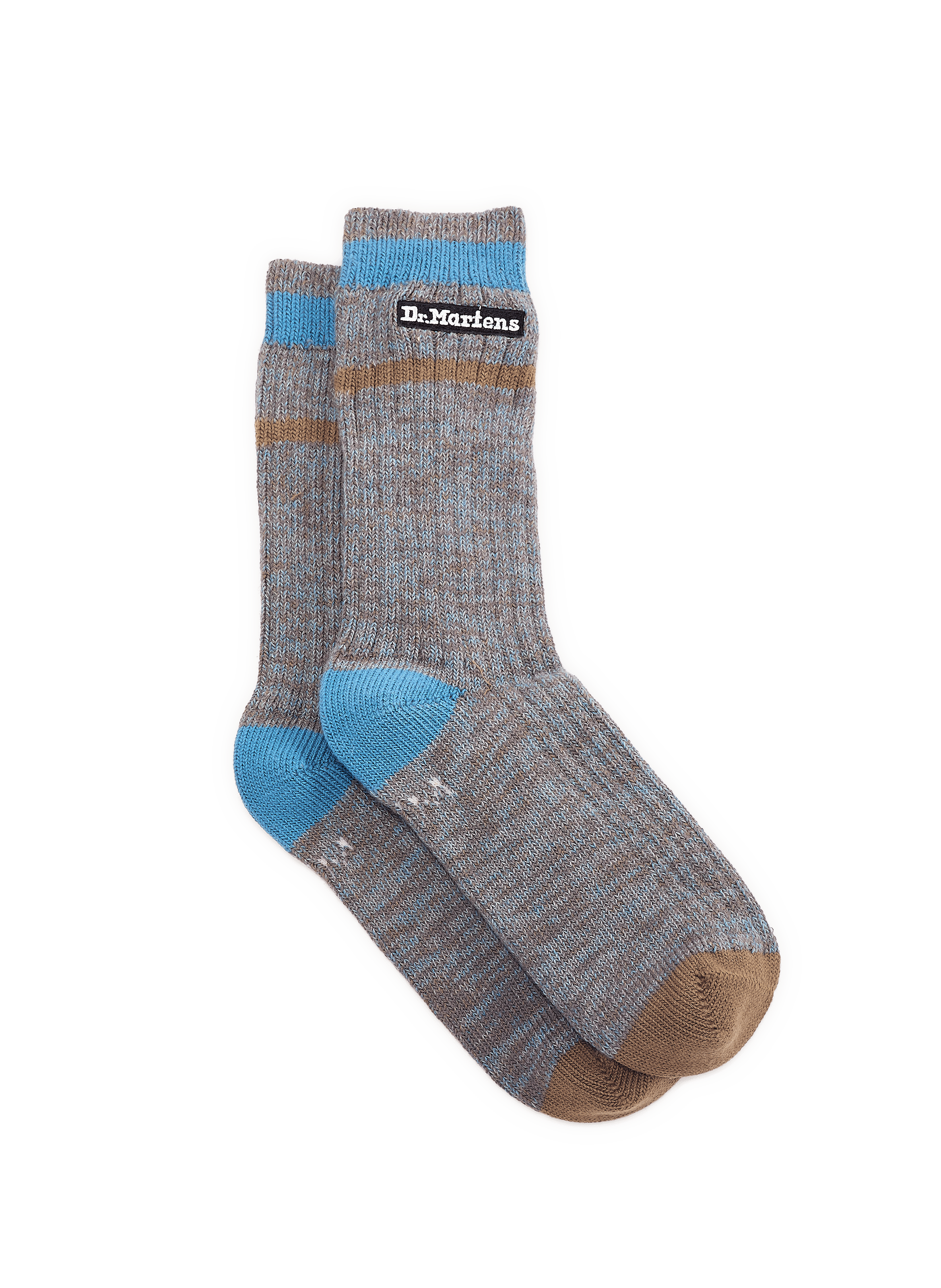 Camouflage-print mid-calf cotton-blend socks DR. MARTENS Multicolour