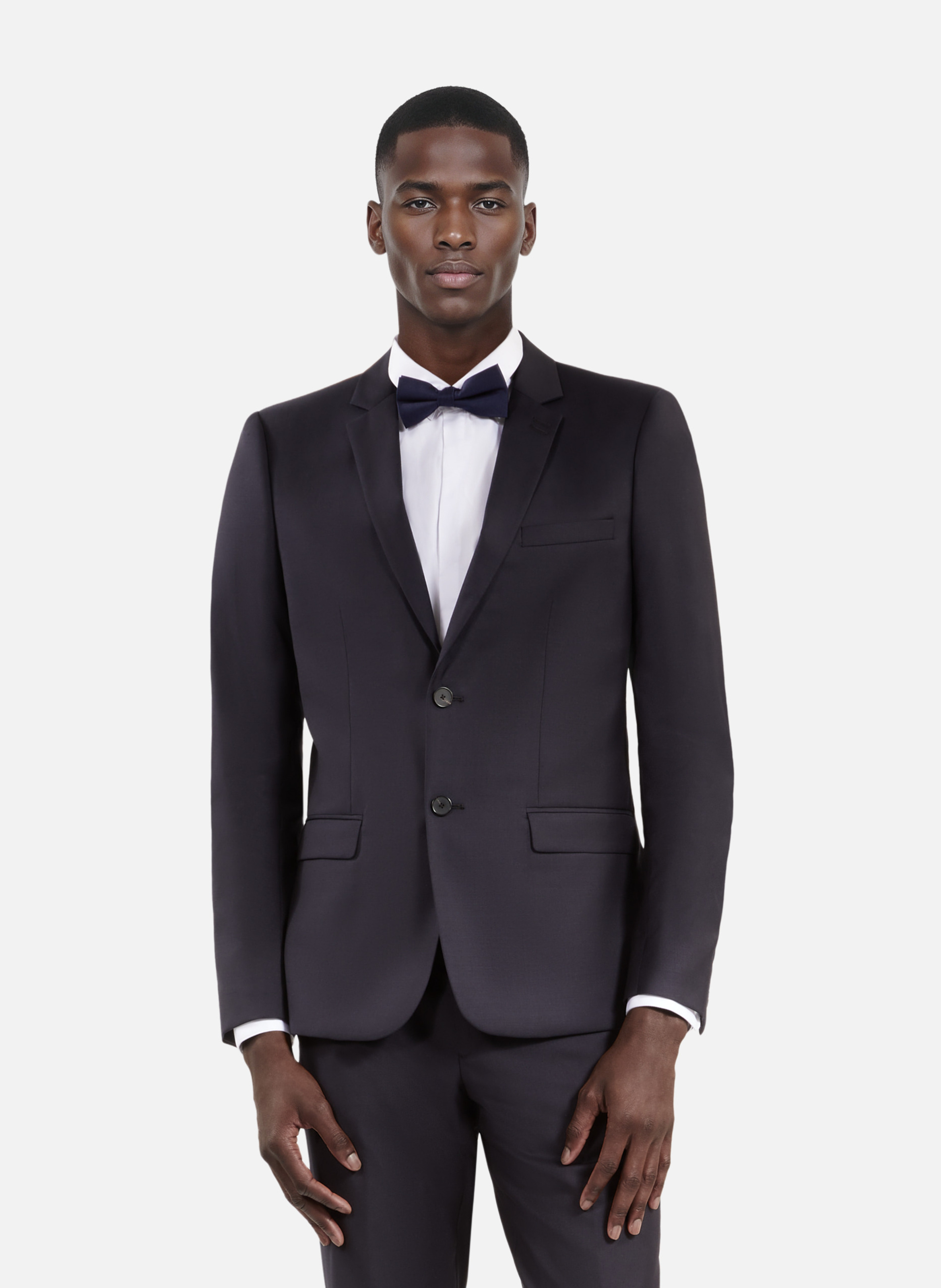 Nœud papillon en soie THE KOOPLES Bleu