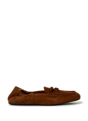 Mocassins en cuir suédé MIU MIU Mocassins en cuir suédé MIU MIU