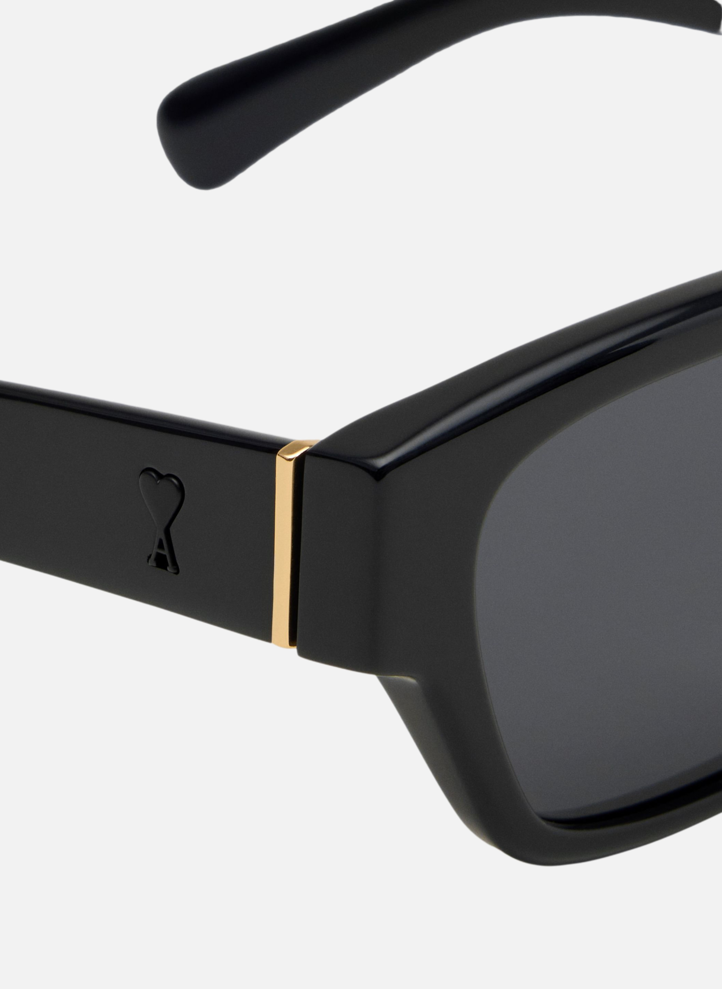 Lunettes de soleil ami de coeur unisexes AMI PARIS Noir