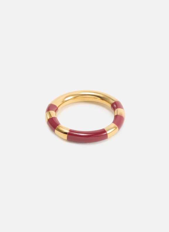 Bague Positano Rouge by AURELIE BIDERMANN AURELIE BIDERMANN Bague Positano Rouge