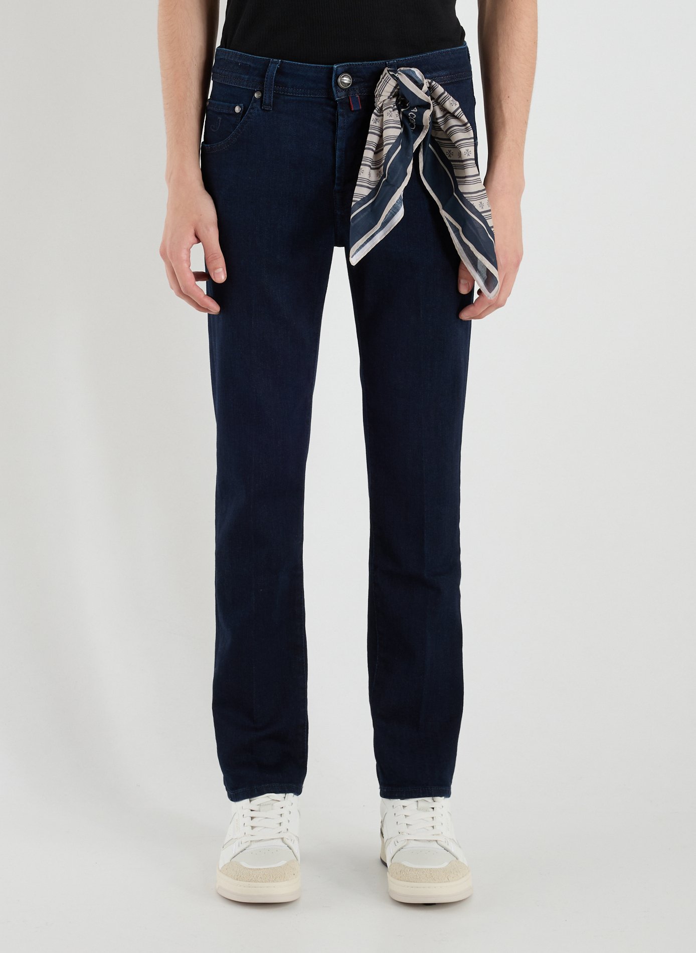 JACOB COHEN Jean slim en coton mélangé Bleu