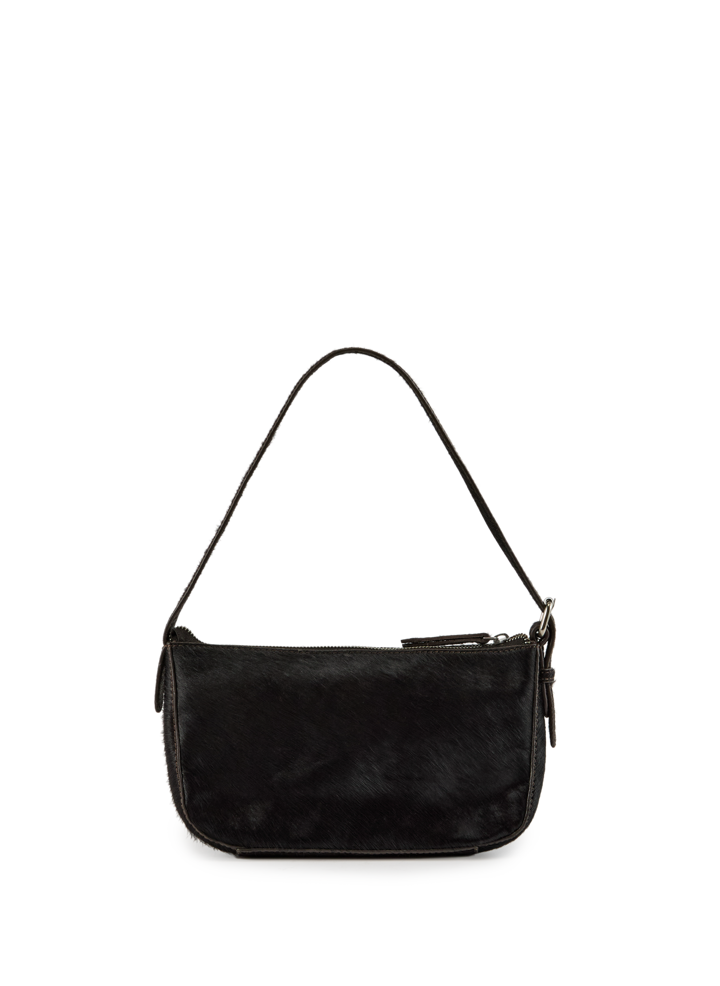 TOPSHOP Leather shoulder bag Brown