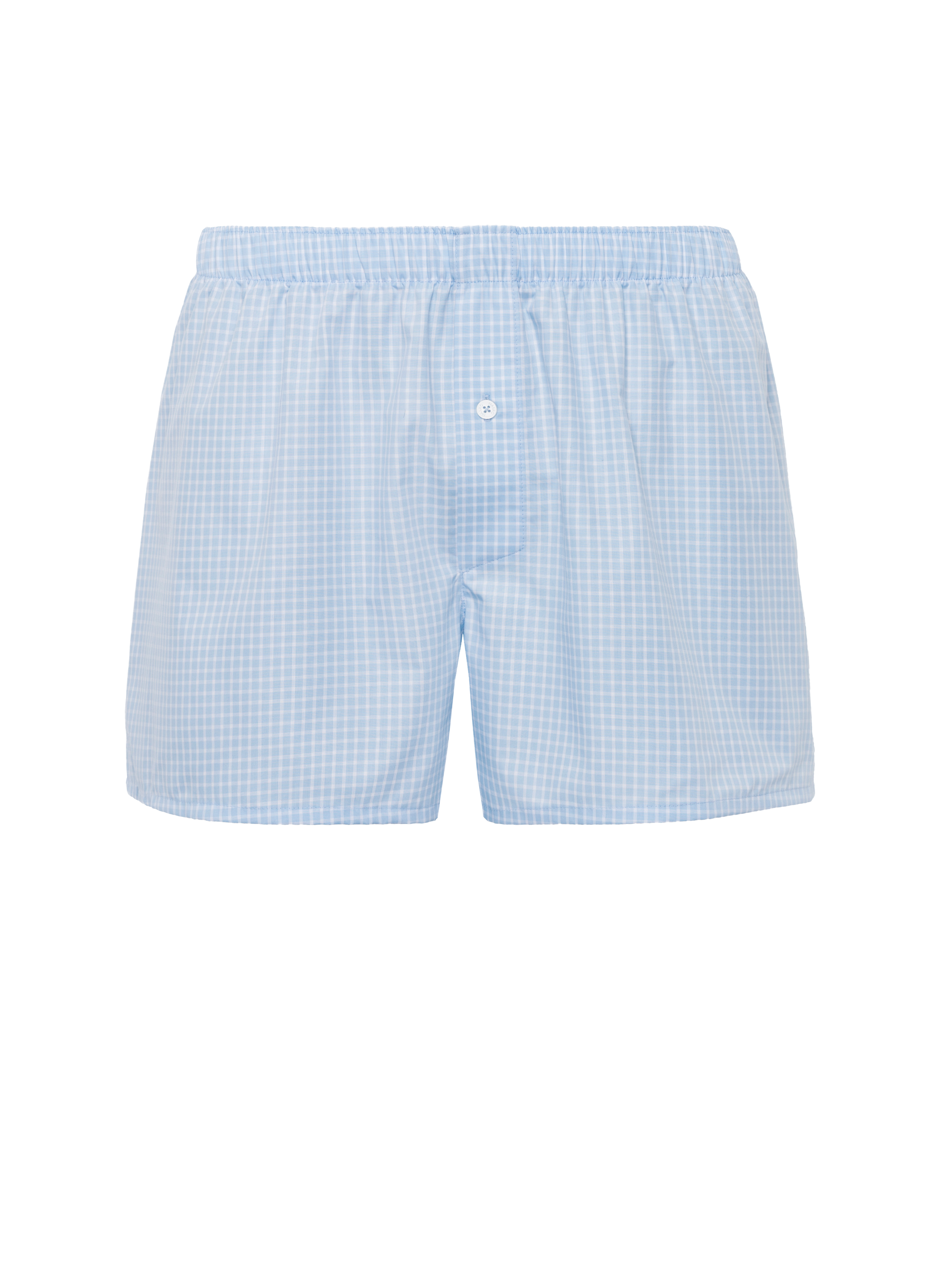 Boxer imprimé en coton HANRO Bleu