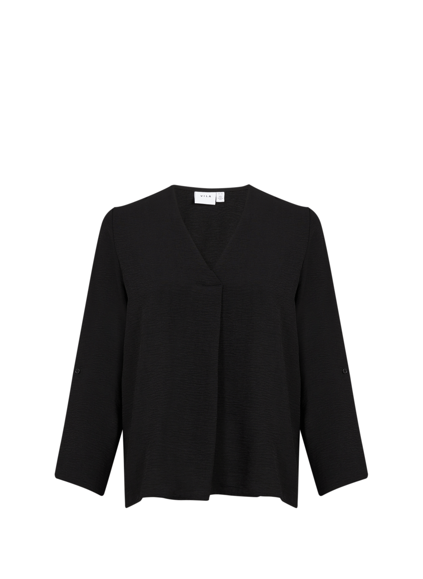 Blouse in solid color VILA Black