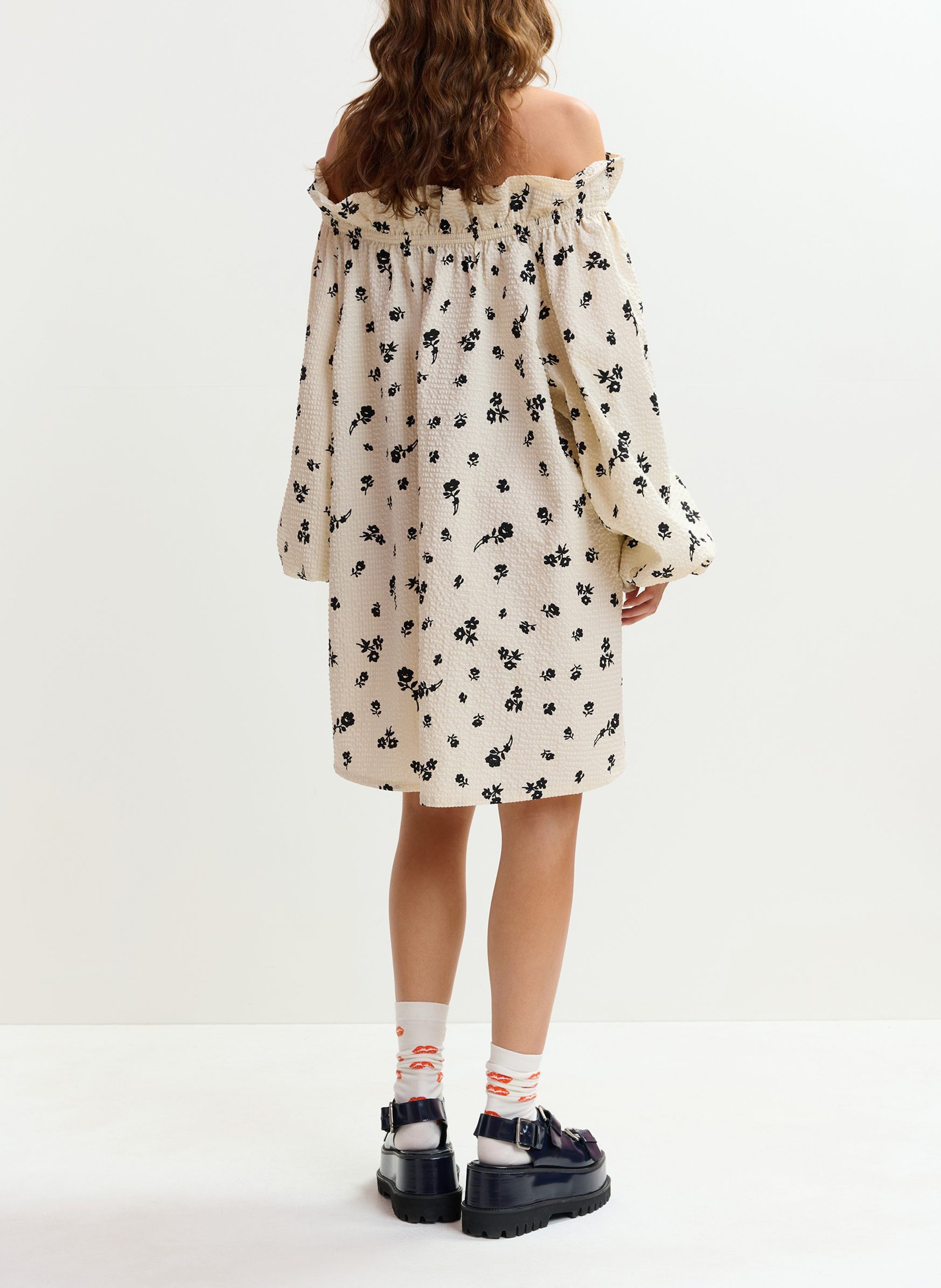 Robe courte bustrier jiskers ESSENTIEL ANTWERP Blanc