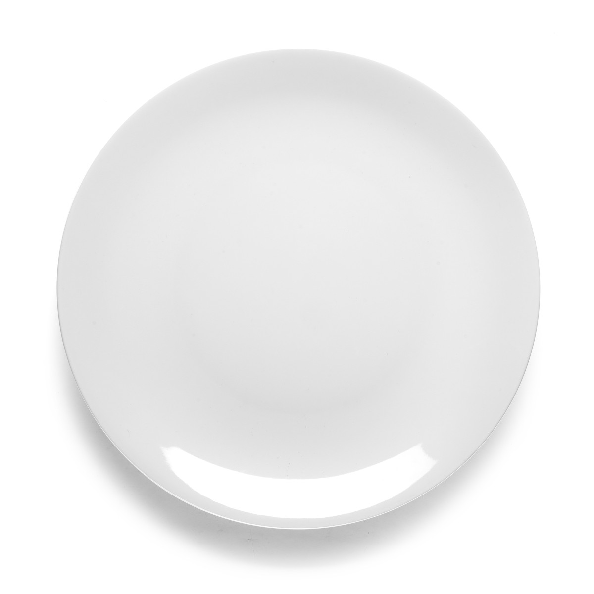 Hermine - assiette plate 27 cm (lot de 6) MEDARD DE NOBLAT Blanc