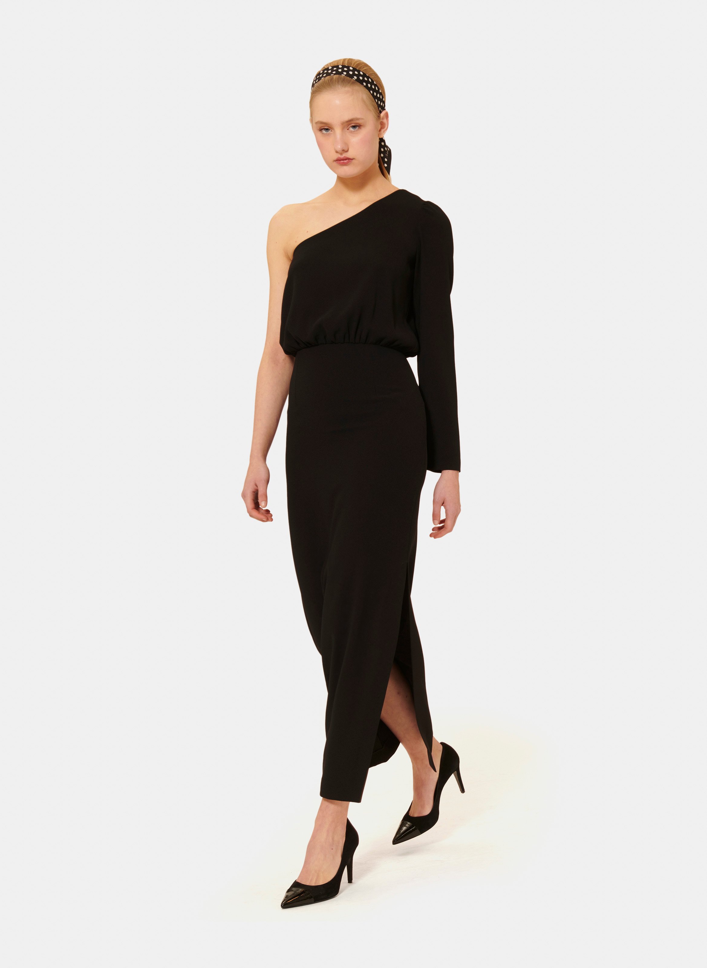 Robe richie TARA JARMON Noir