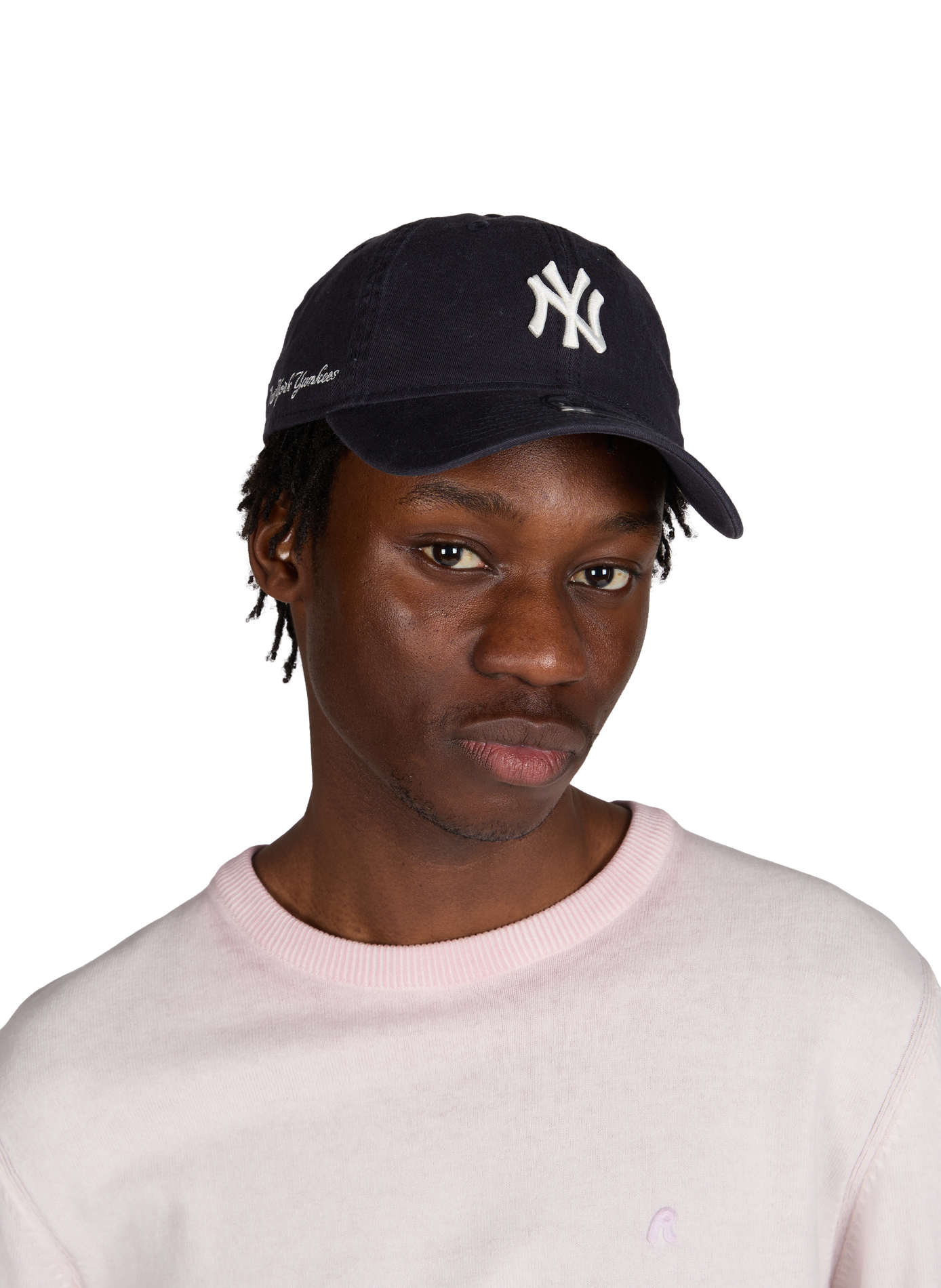 Embroidered MLB New York Yankees 9TWENTY Cotton Cap NEW ERA Blue