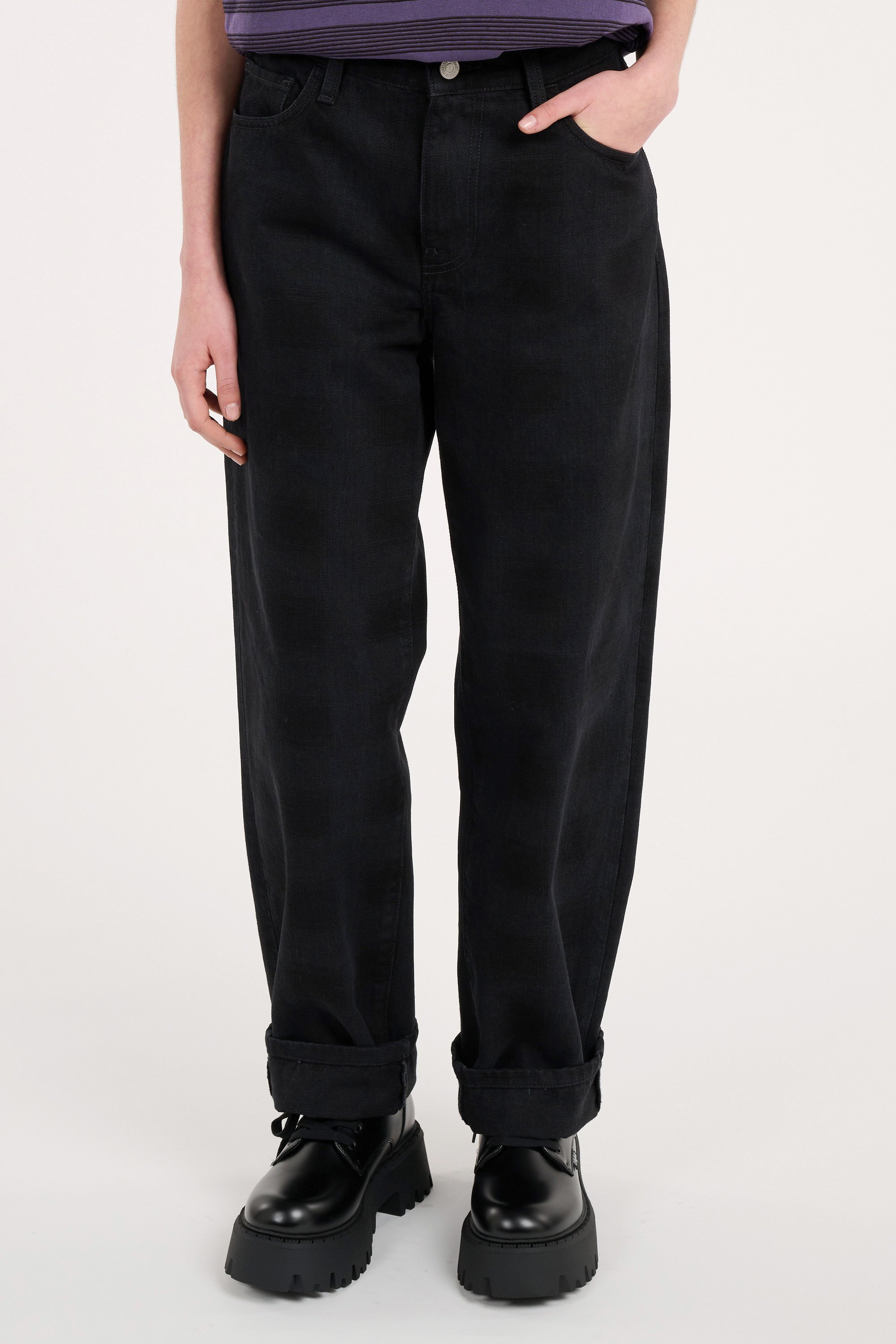 Pantalon w' everson pant CARHARTT WIP Noir