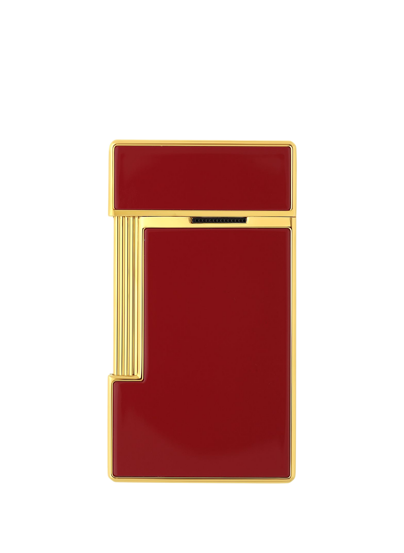 Schlanker lackierter Feuerzeug S.T. DUPONT Rot