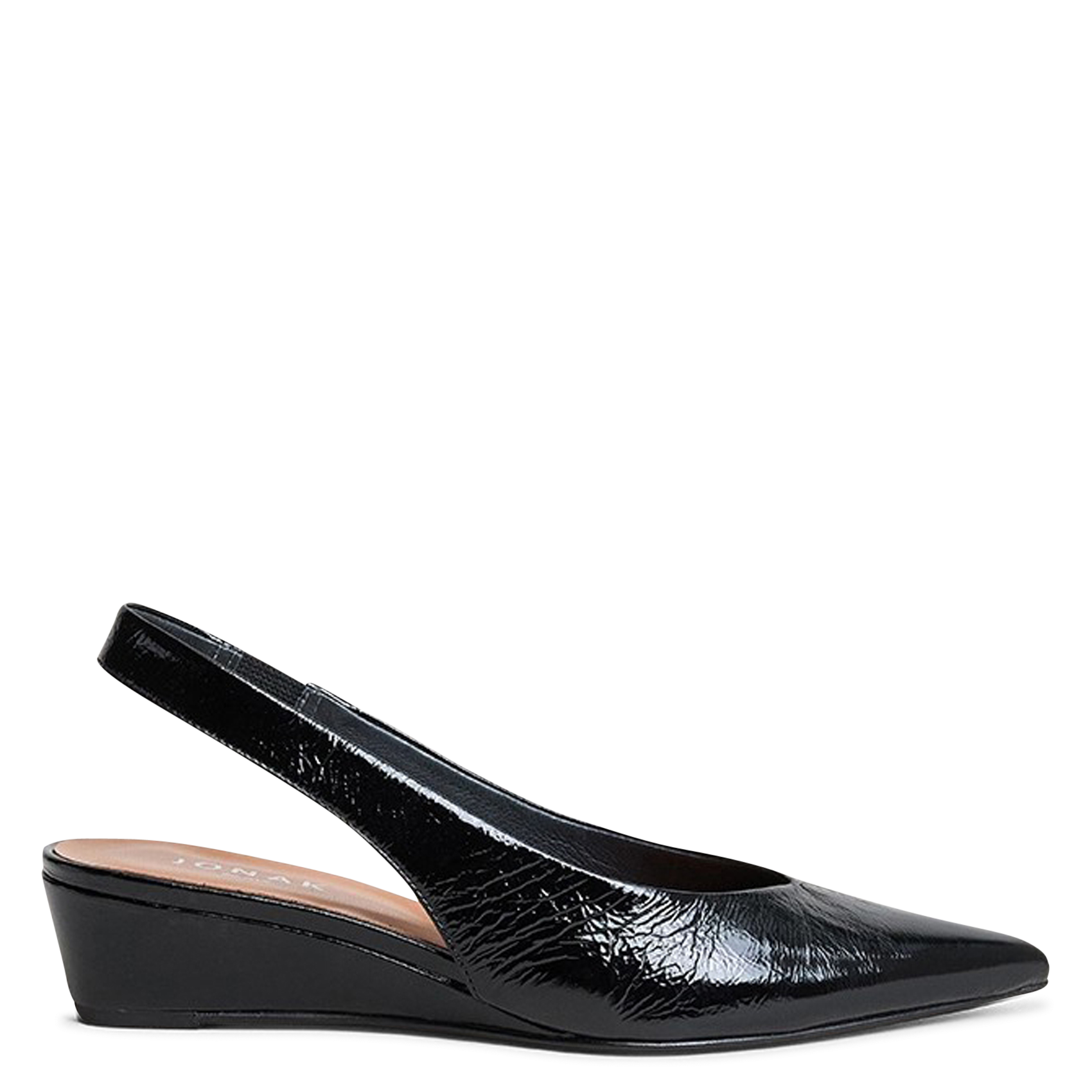 Escarpins en cuir doleance JONAK Noir
