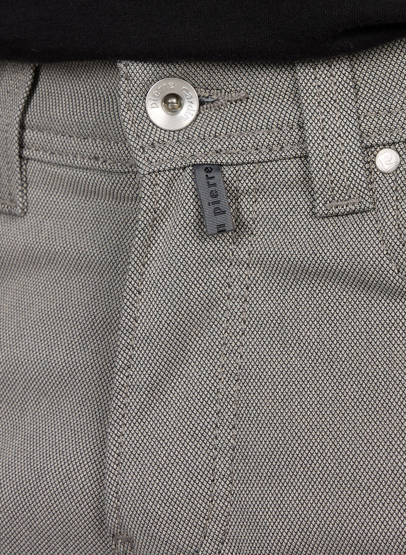Slim-fit cotton-blend jeans PIERRE CARDIN Grey