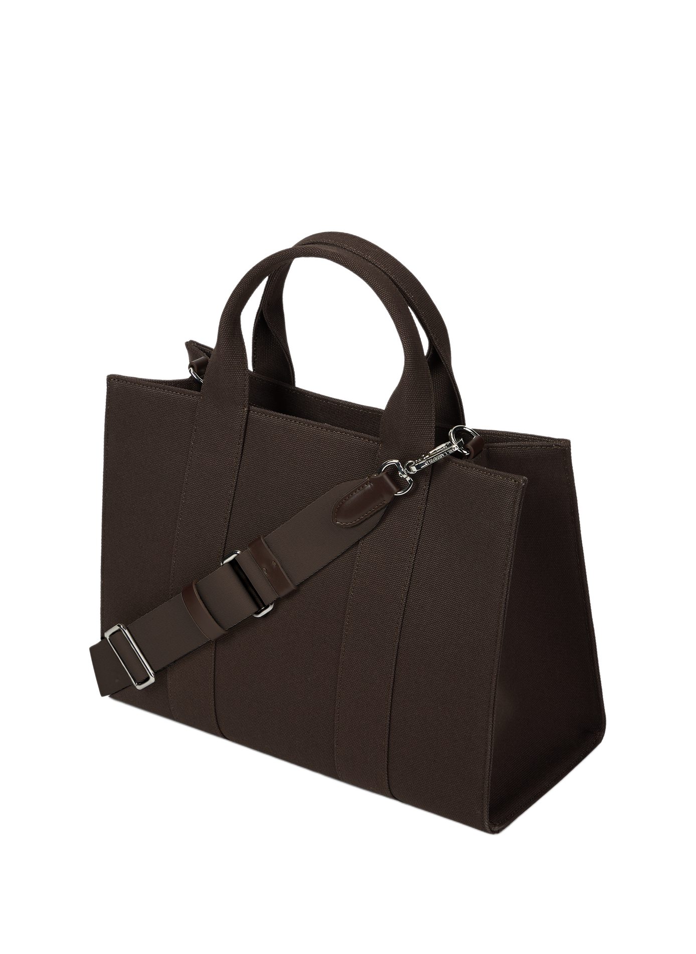 Sac cabas en coton KARL LAGERFELD Marron