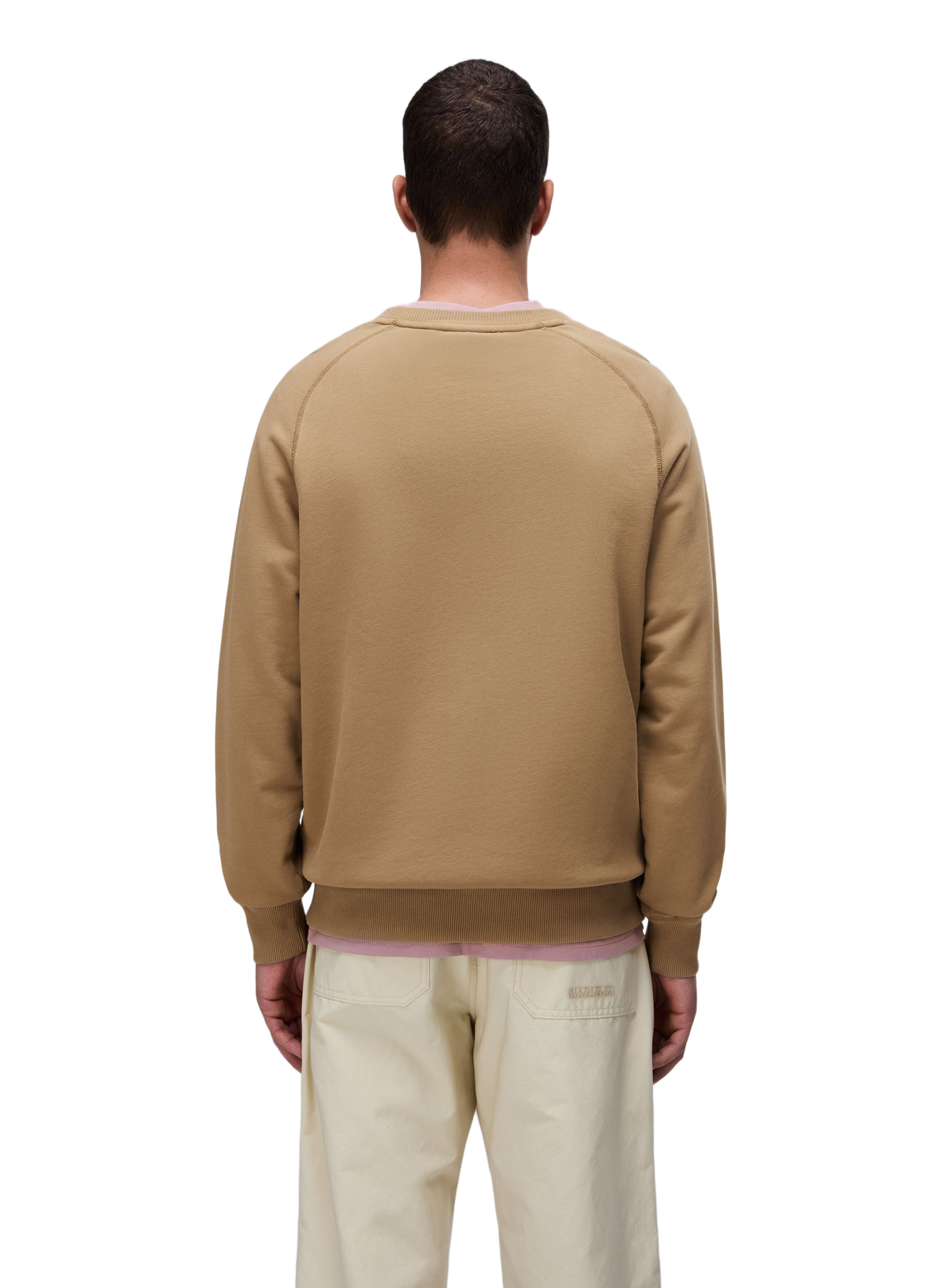 Cotton sweatshirt NAPAPIJRI Brown