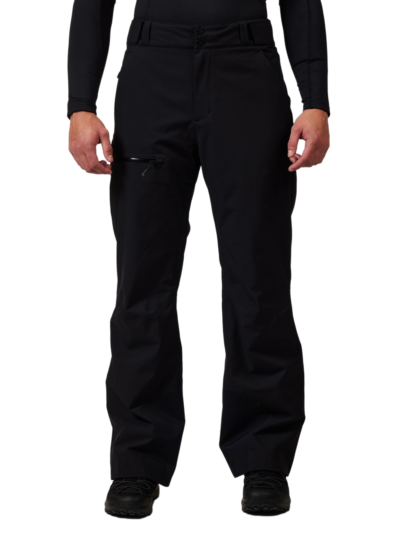 Plain straight-leg ski trousers ROSSIGNOL Black