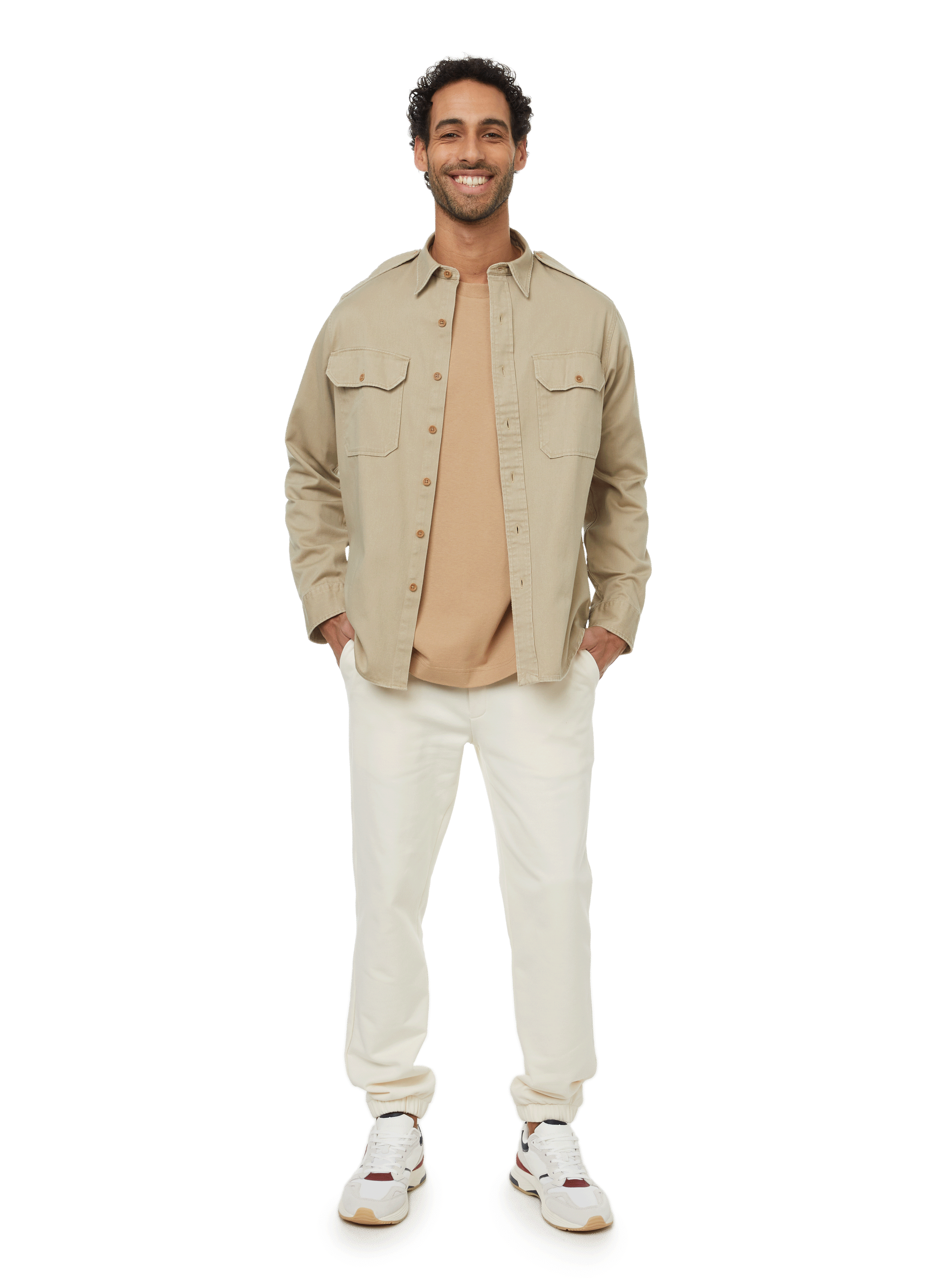 Oversized T-shirt SAISON 1865 Brown