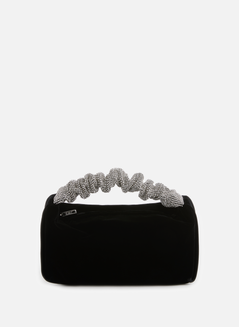 حقيبة صغيرة من حجر الراين chouchou باللون الأسود من ألكسندر وانغ 