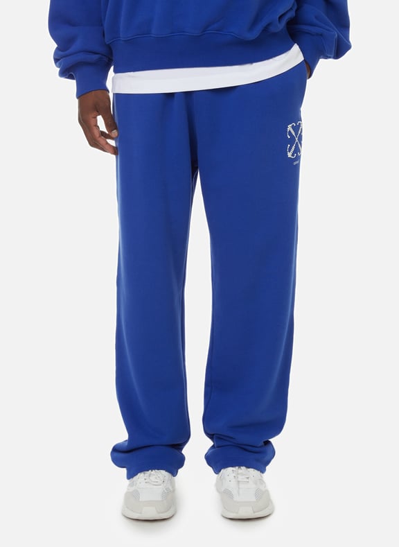 PANTALON DE JOGGING EN COTON OFF WHITE pour HOMME Printemps