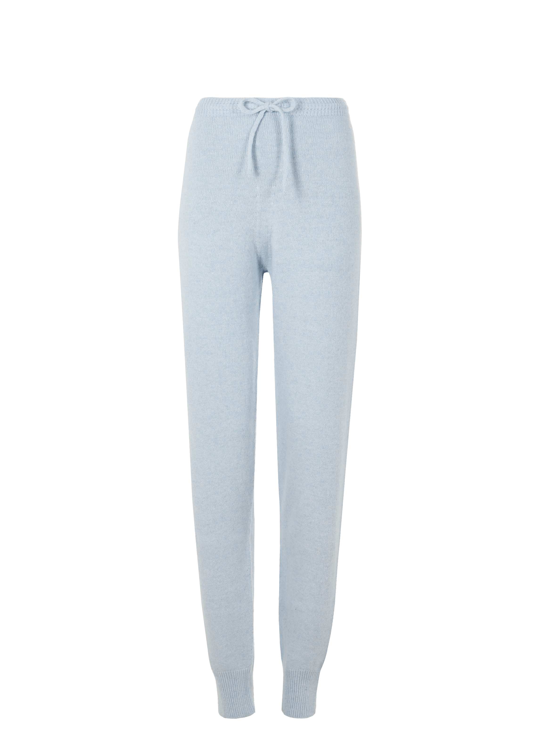 Pull à capuche en laine mélangé Bleu