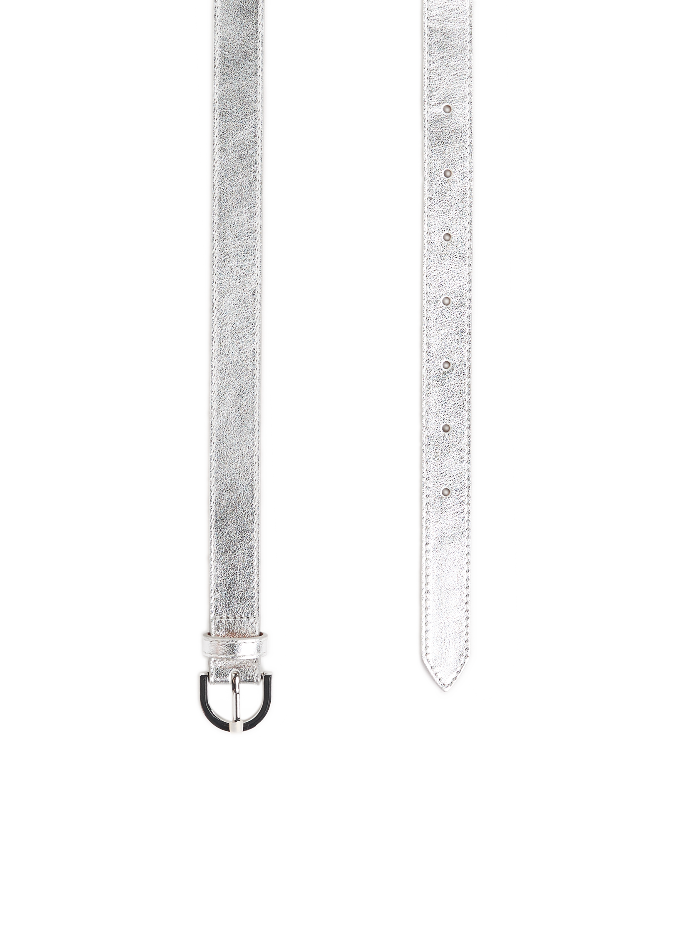 Ceinture en cuir SAISON 1865 Argent