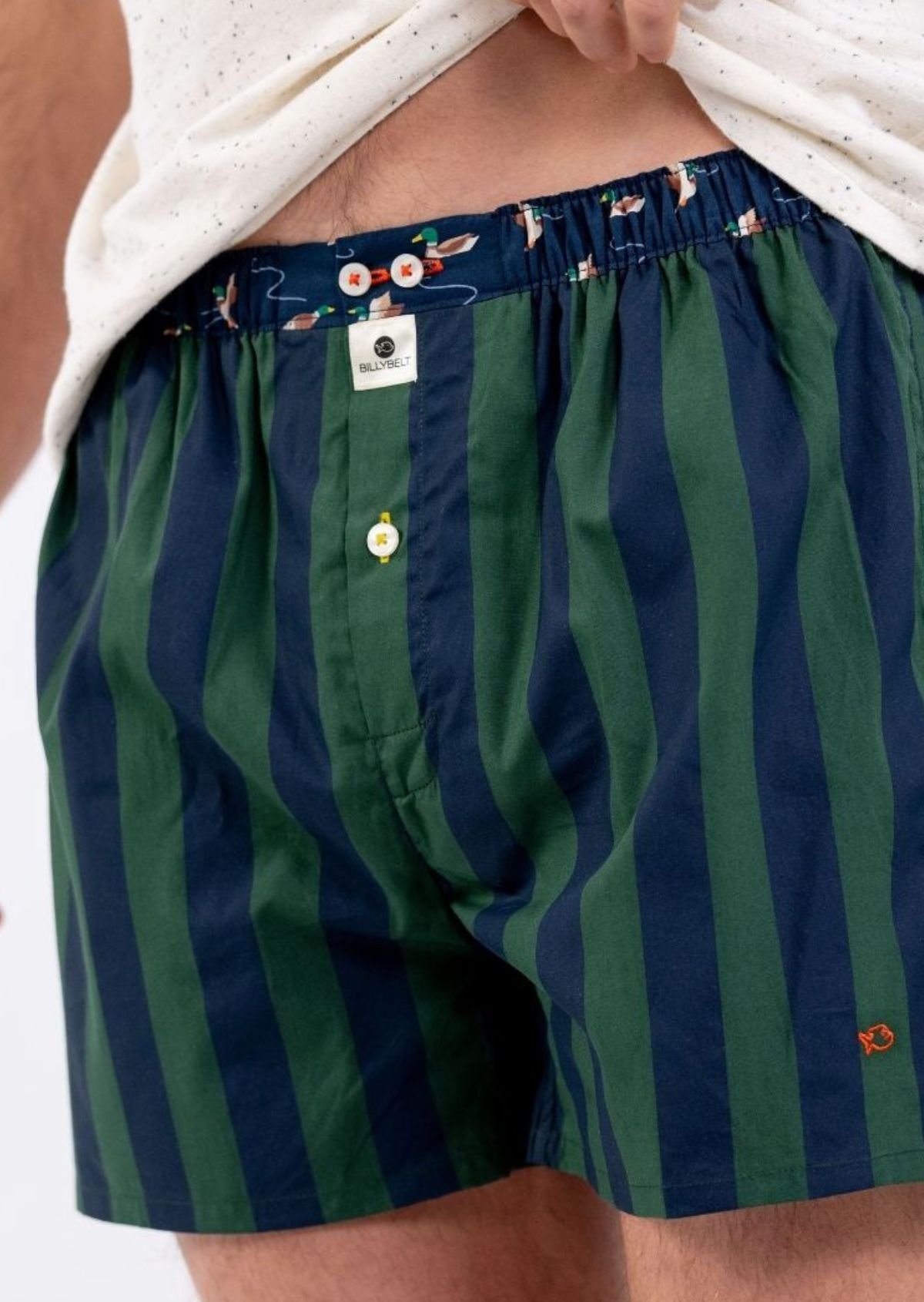 Caleçon en coton biologique BILLYBELT Vert