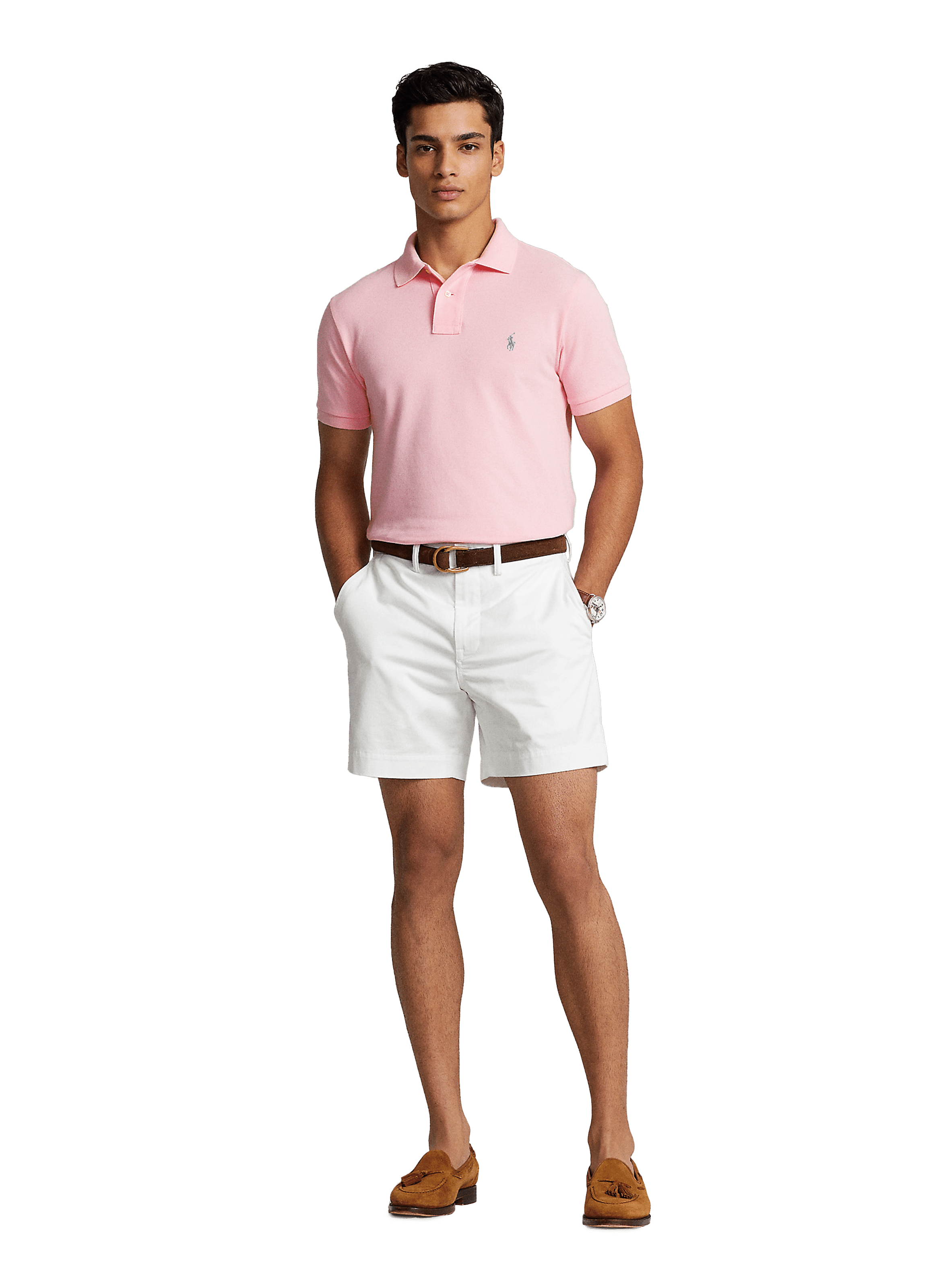 Polo en coton POLO RALPH LAUREN Rose
