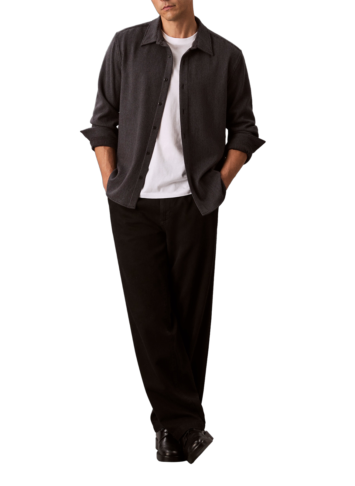 Chemise à rayures CALVIN KLEIN Bleu