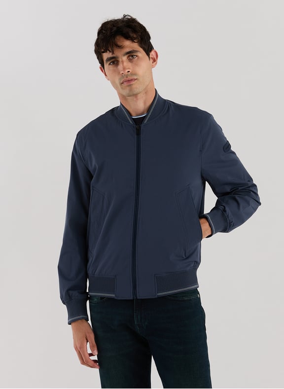 Blouson droit à col montant Gris by PAUL SMITH PAUL SMITH Blouson droit à col montant Gris