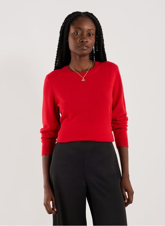 Cashmere jumper Red by AU PRINTEMPS PARIS AU PRINTEMPS PARIS Cashmere jumper Red